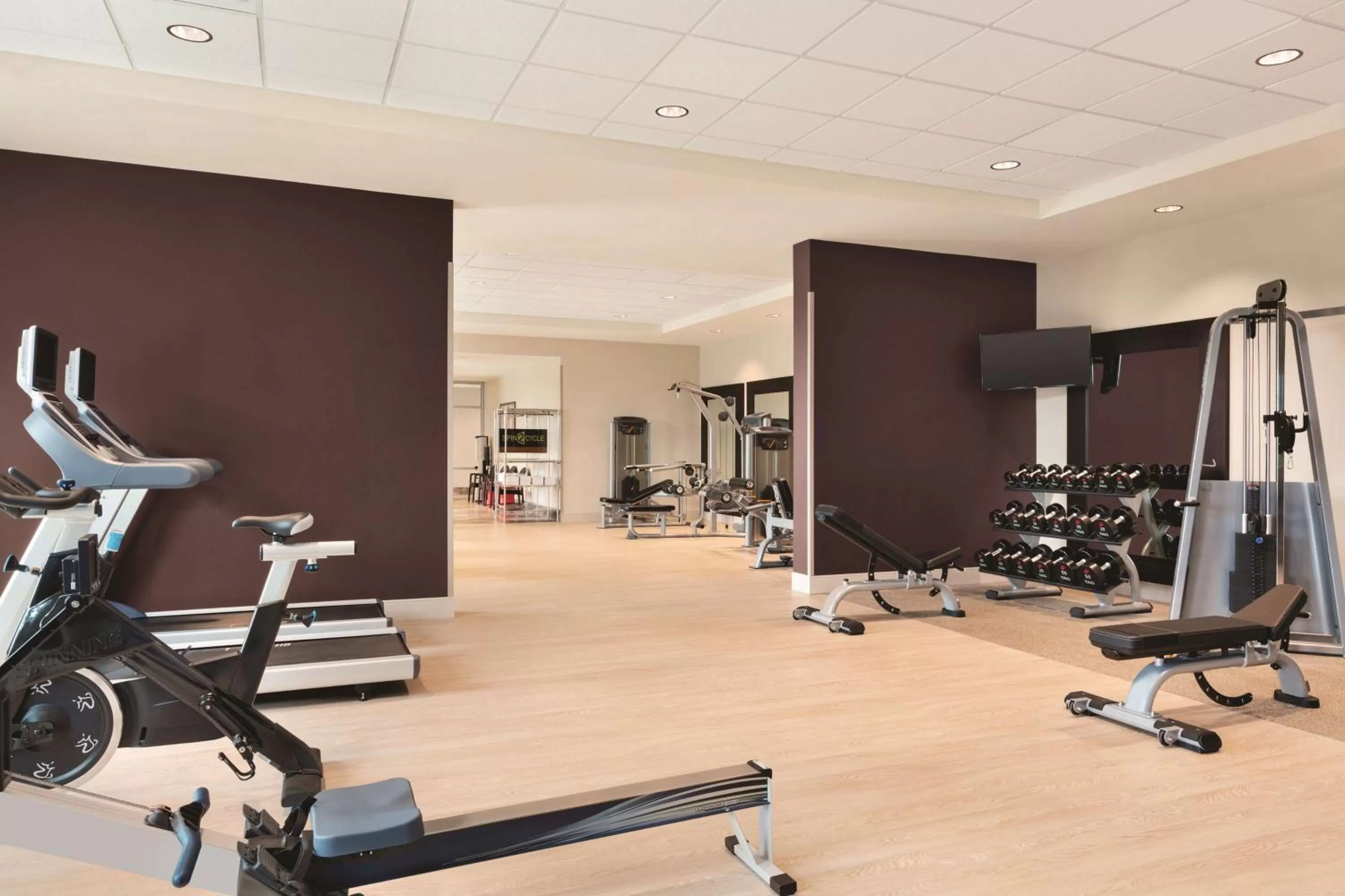 Fitness centre/facilities in Hilton Garden Inn Phoenix-Tempe University Research Park, Az