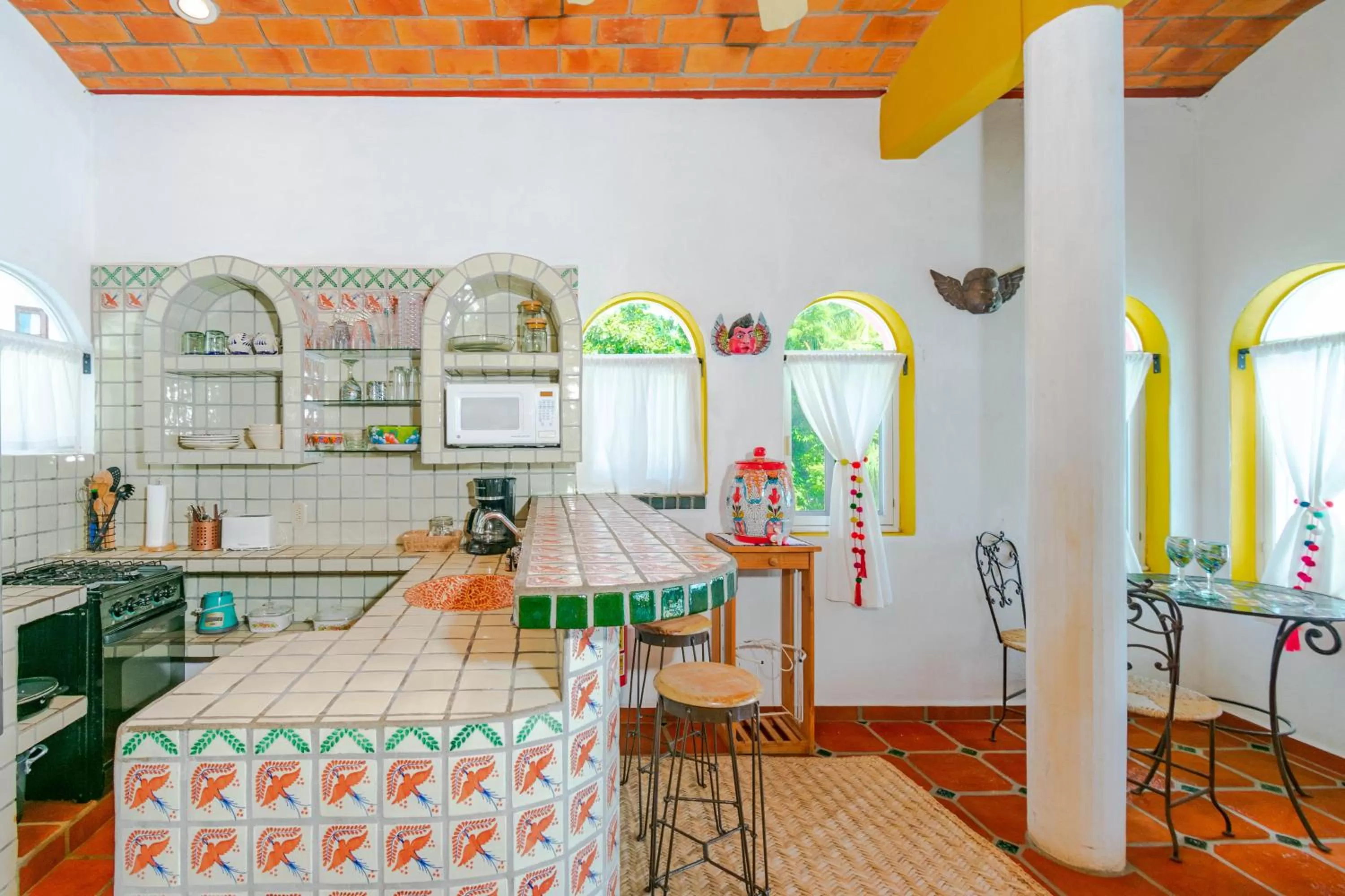 kitchen in Villas Jardin Del Mar