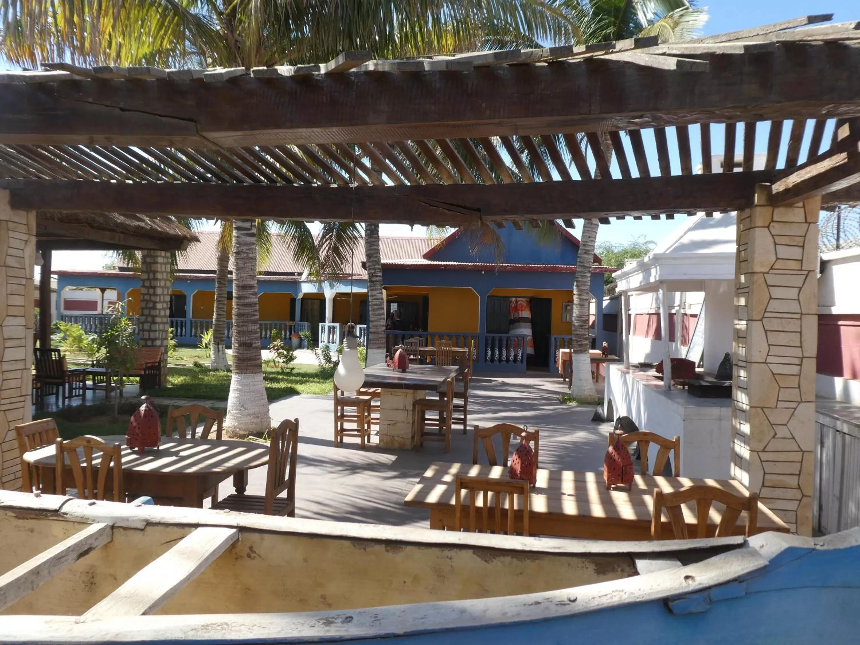 Patio, Restaurant/Places to Eat in Bohobé Naboty