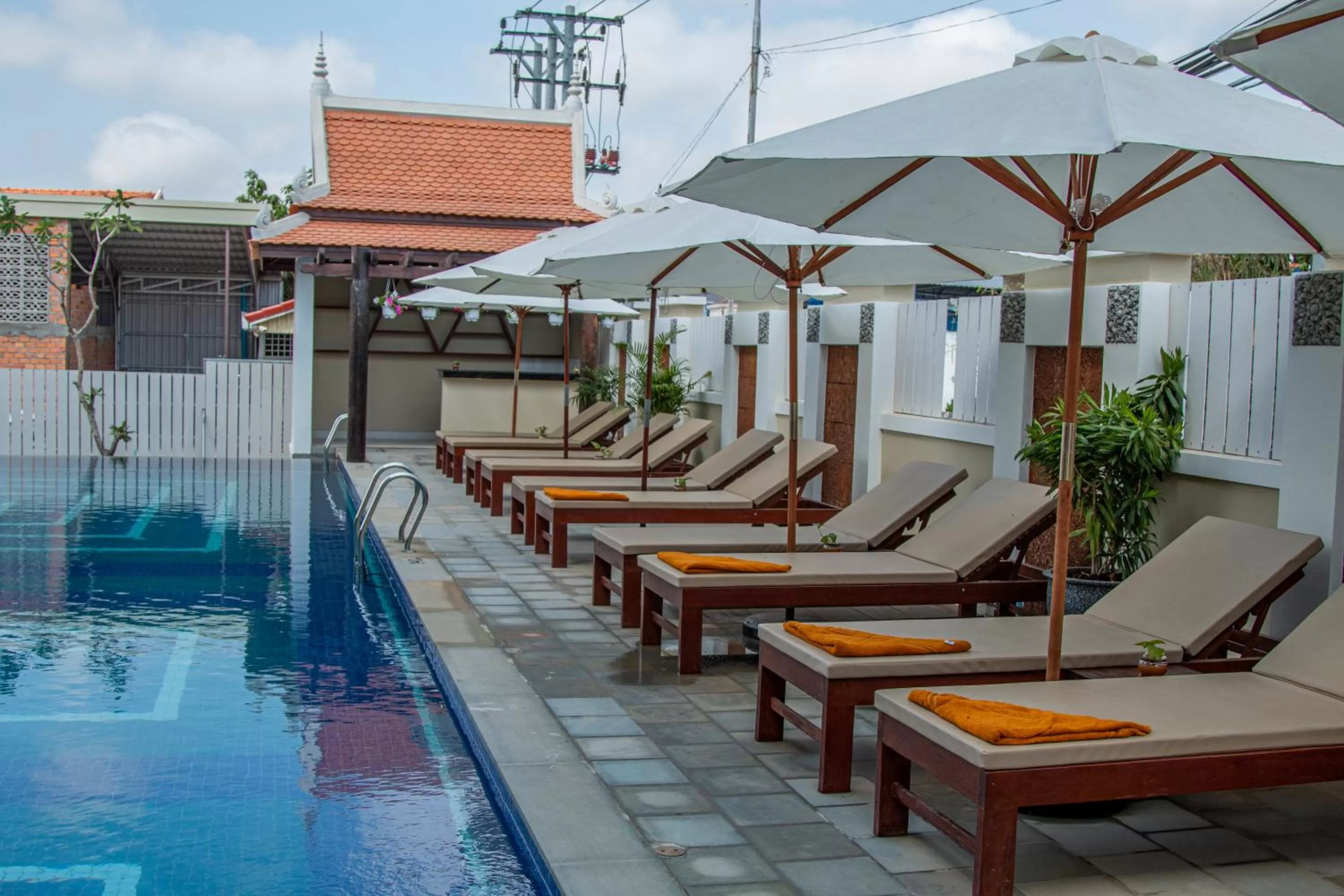 Swimming pool in Kampong Thom Palace Hotel