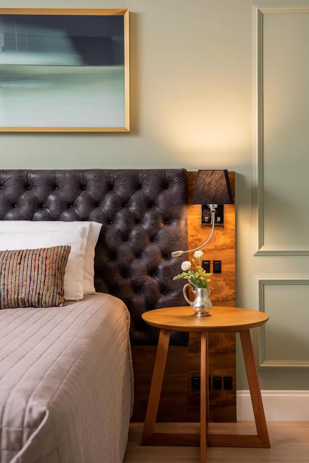 Bed in Hotel Casacurta