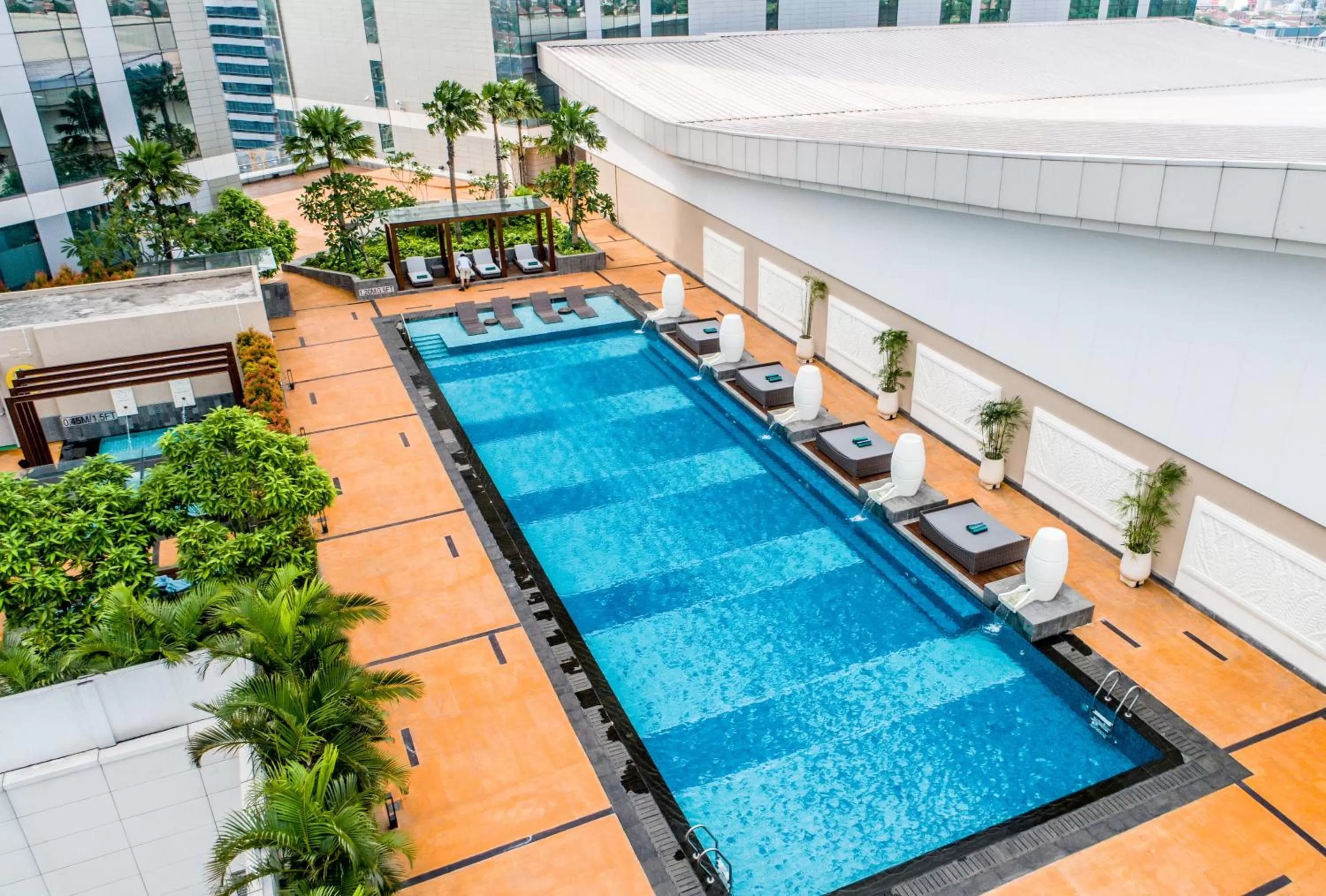 Pool view in InterContinental Hotels Jakarta Pondok Indah by IHG