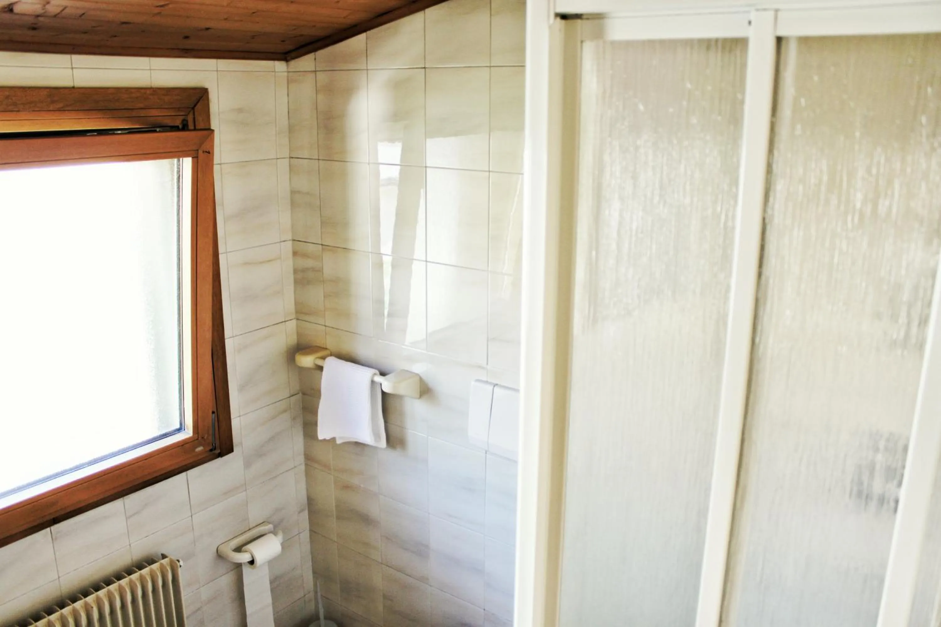 Bathroom in Albergo Hofer