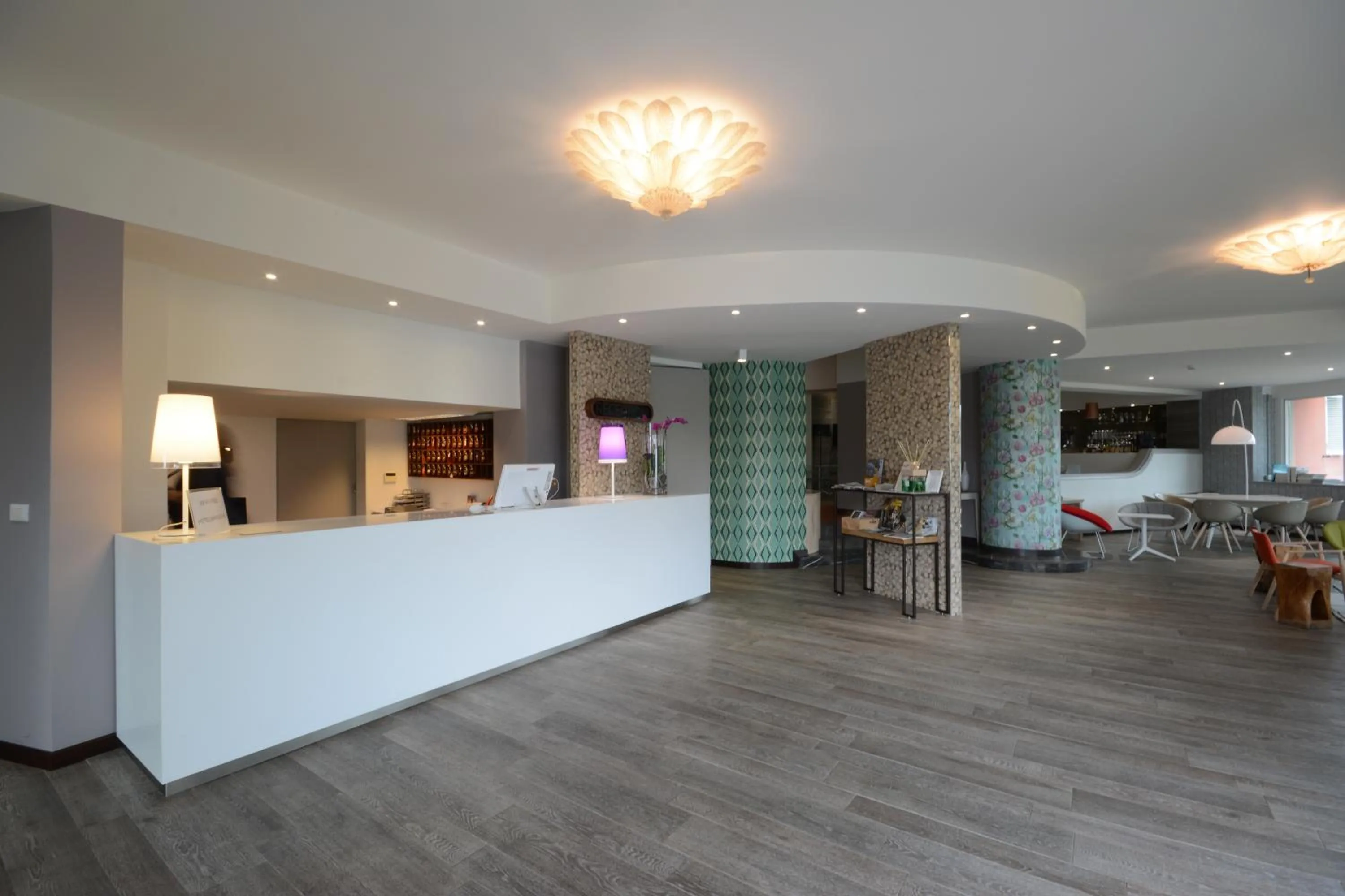 Lobby or reception in Hotel Napoleon