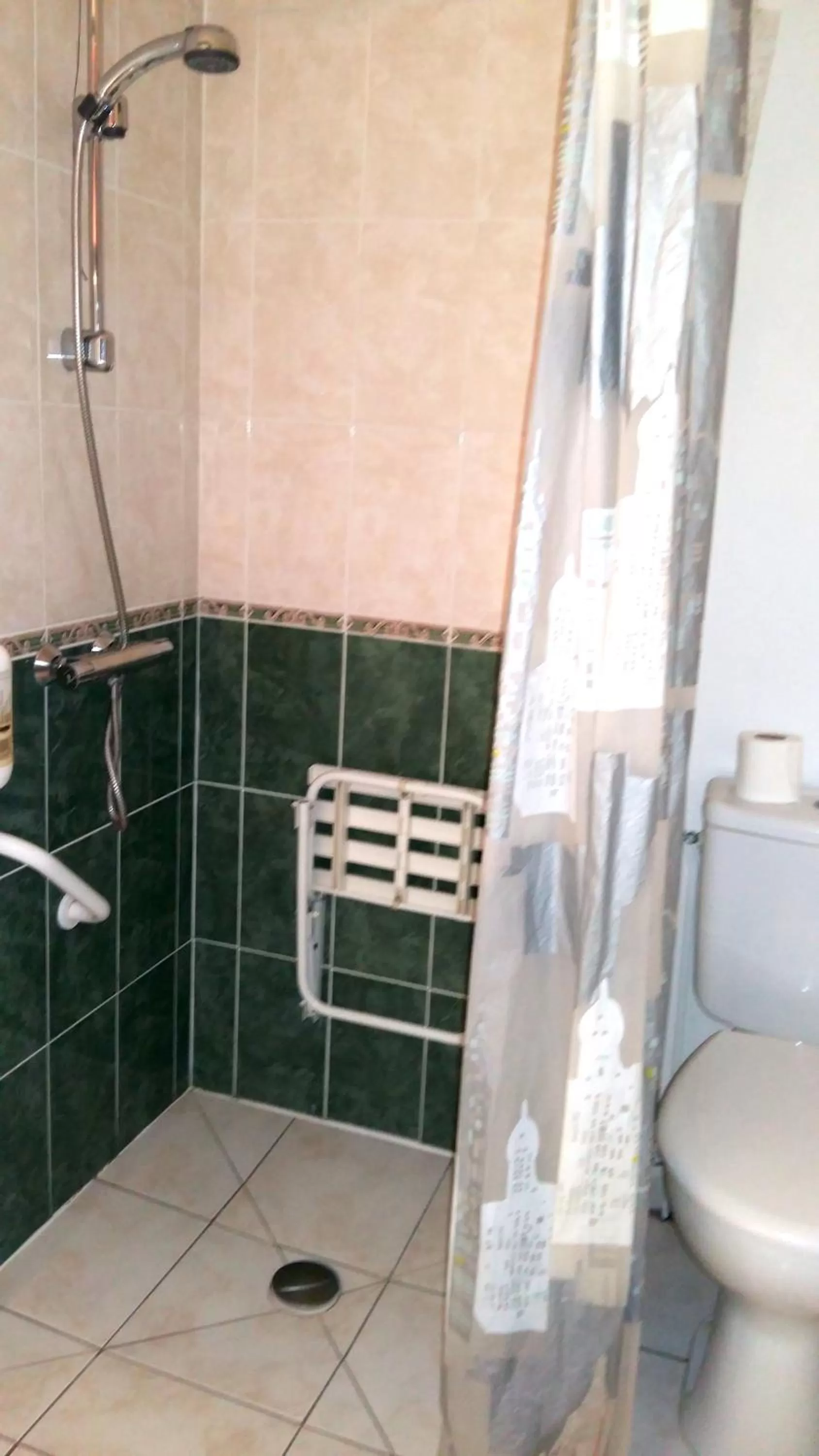 Shower in Hotel La Bosselle