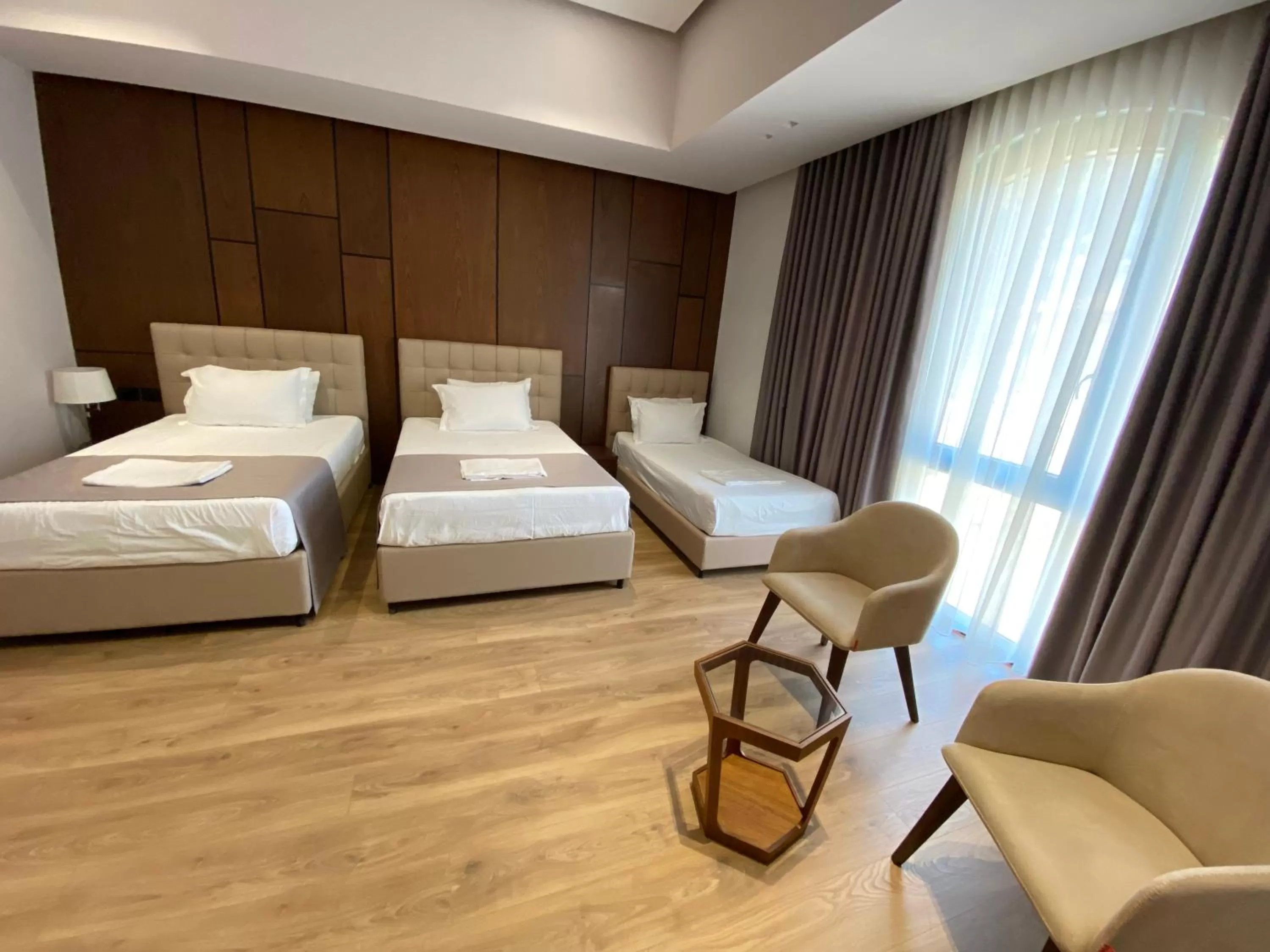 Photo of the whole room, Bed in Portik Hotel