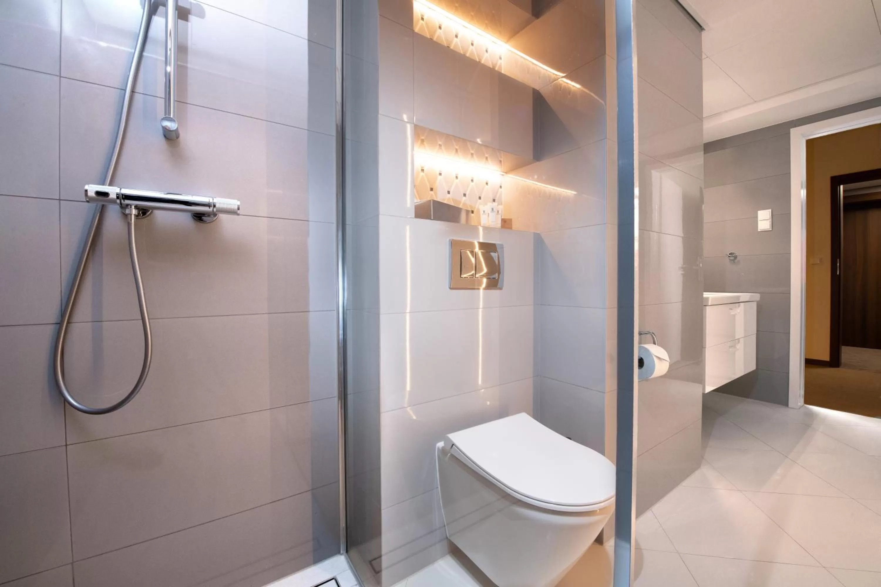 Bathroom in Xerion Hotel