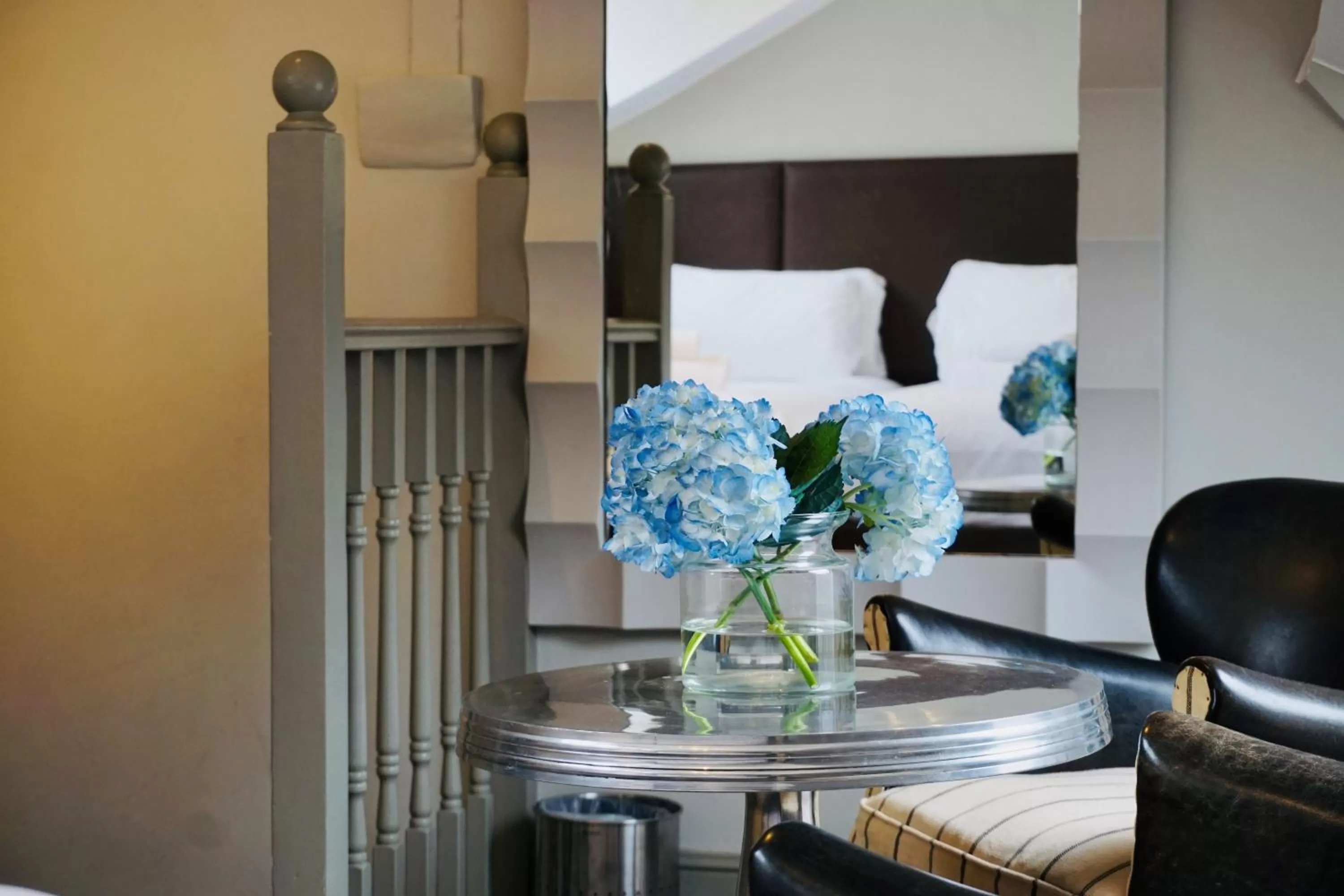 Bedroom in The Tophams Hotel