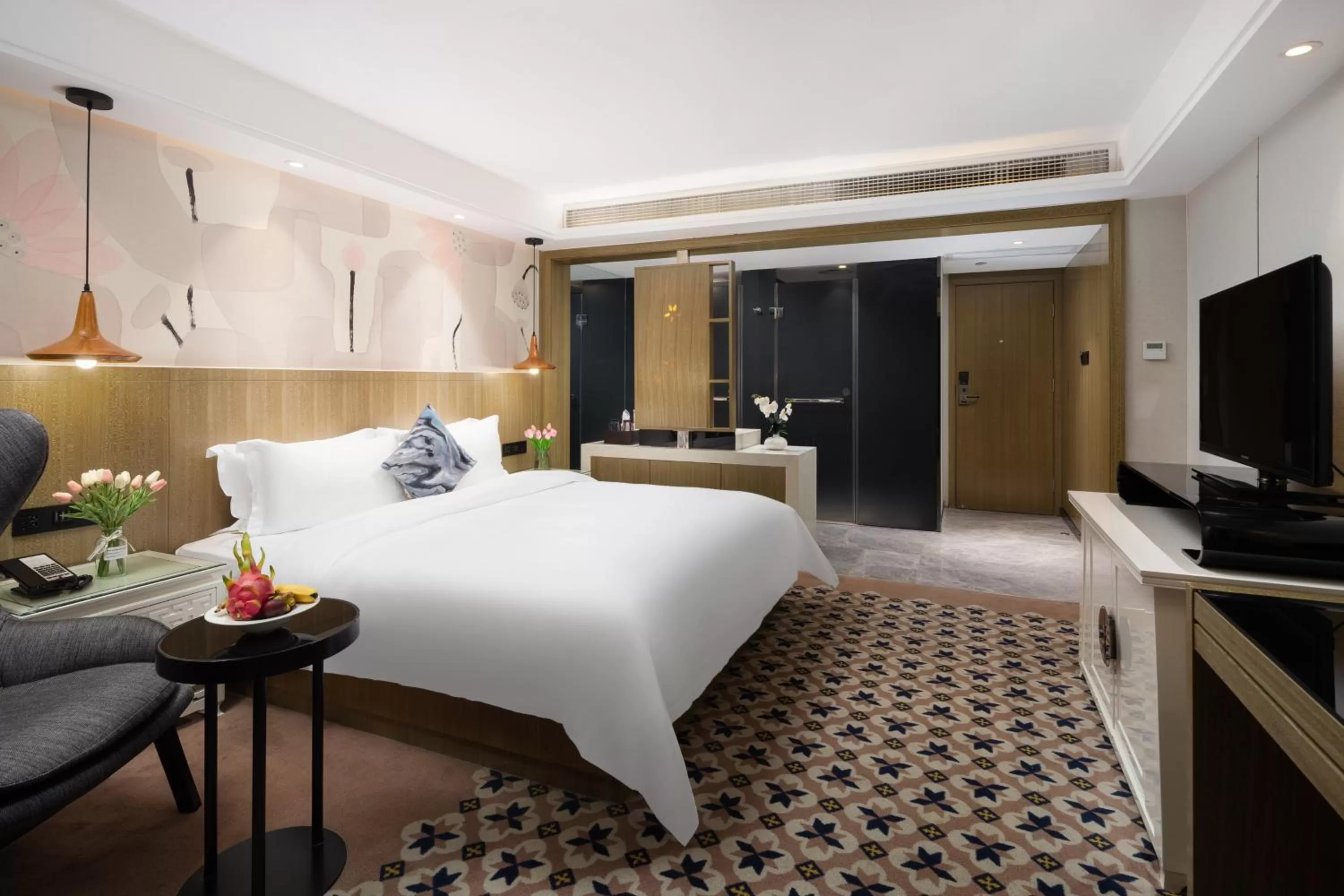 Property building, Bed in Paco Hotel Gangding Metro Guangzhou
