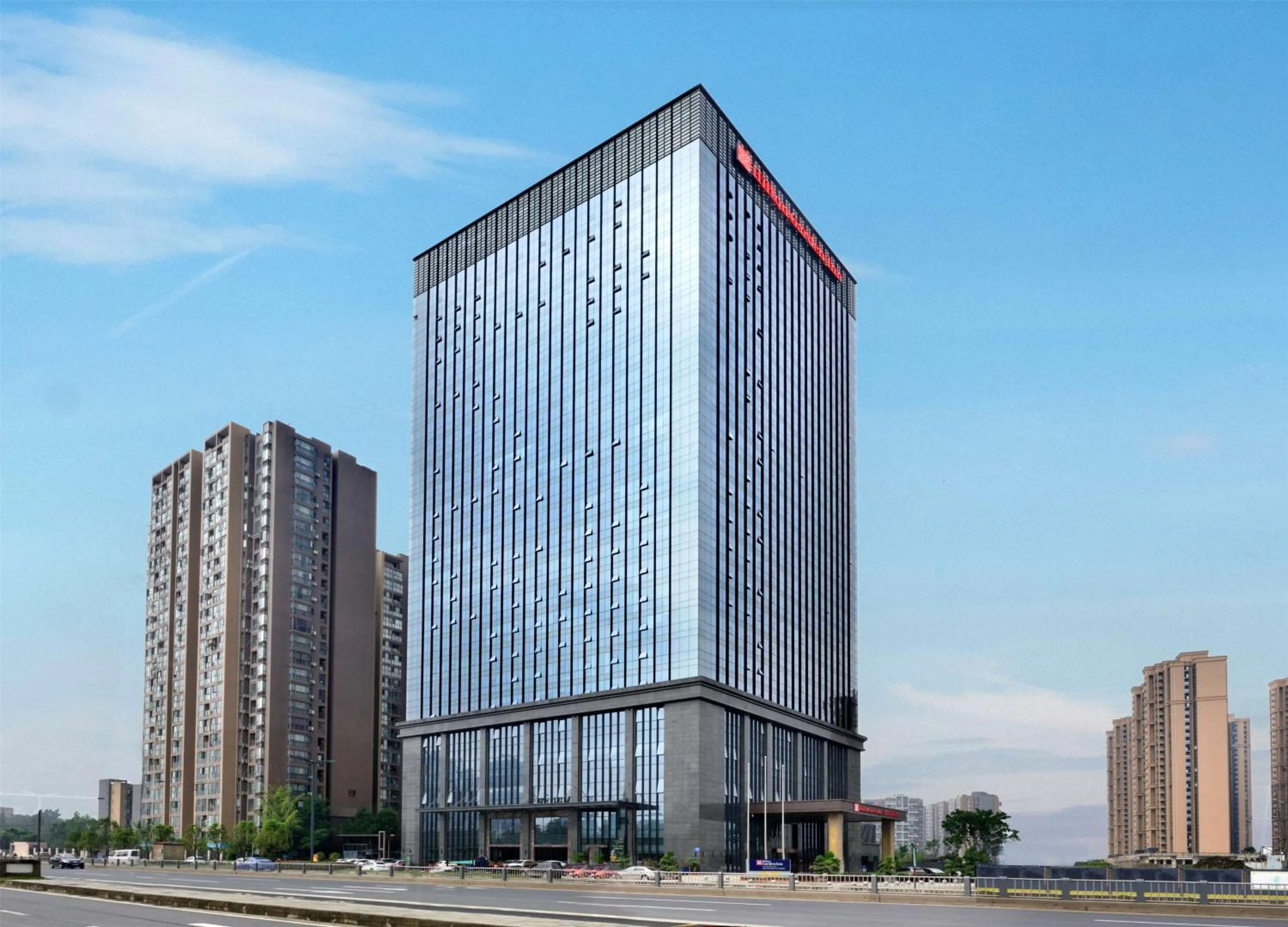 Property building in Hilton Garden Inn Chengdu Huayang