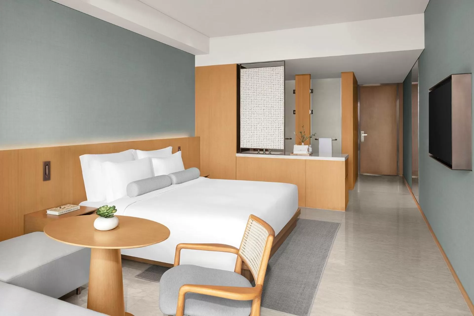 Bedroom, Bed in Shilla Monogram Danang