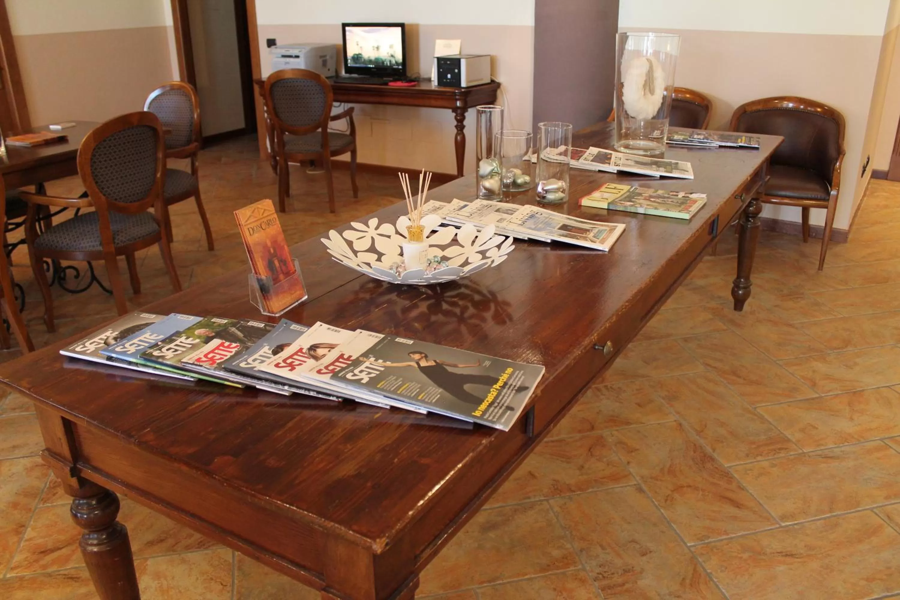 Decorative detail in Hotel Don Carlo