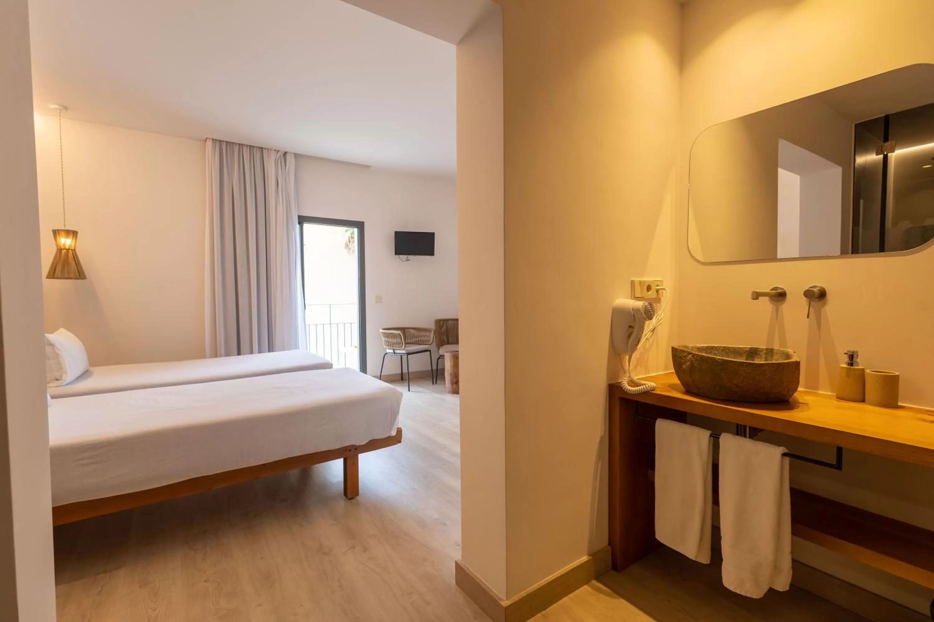 Bedroom, Bed in Play Hotel Ibiza - Adults Only