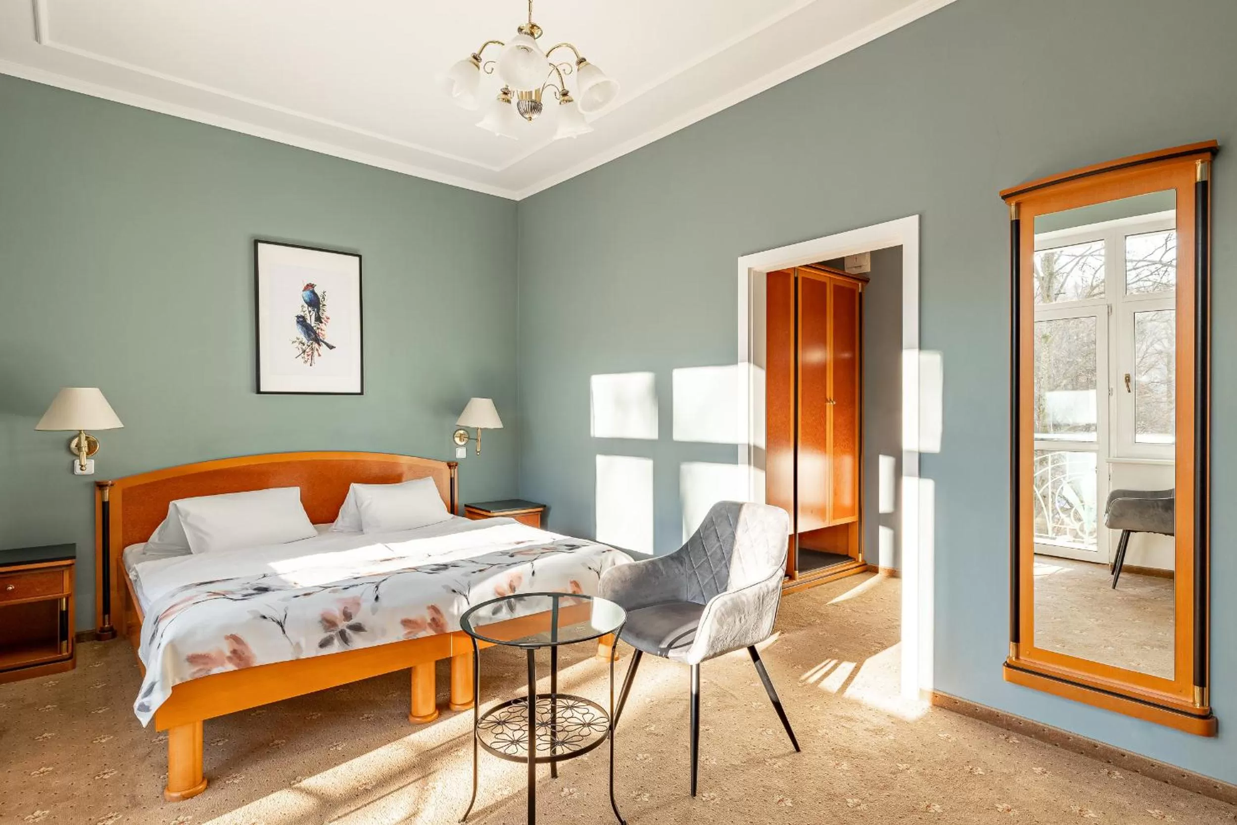 Bed in Spa & Wellness Hotel Silva