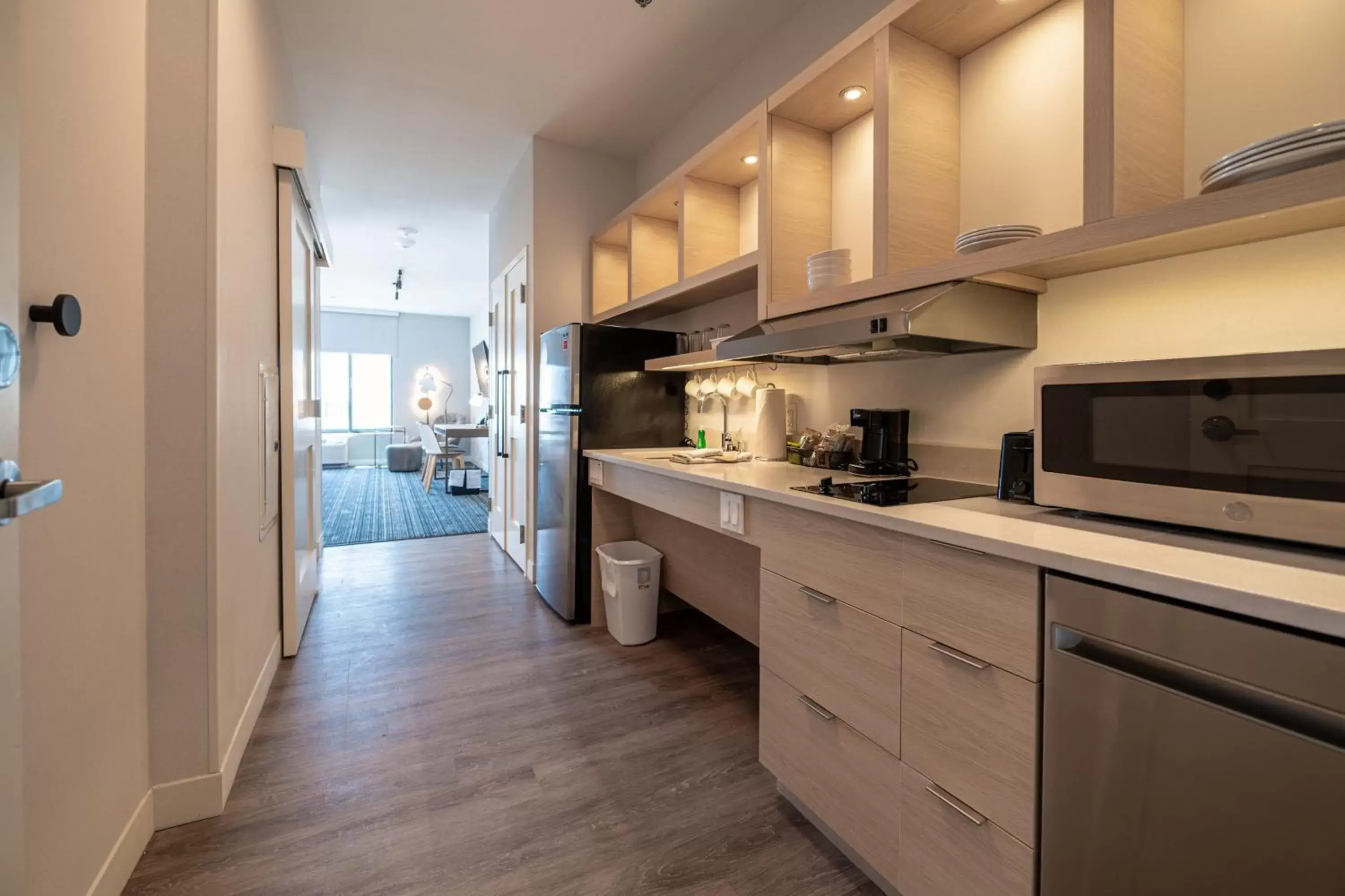 Studio with Two Queen Beds and Adapted Tub - Mobility Accessible in TownePlace Suites by Marriott Las Vegas North I-15 Studio with Two Queen Beds and Adapted Tub - Mobility Accessible in TownePlace Suites by Marriott Las Vegas North I-15