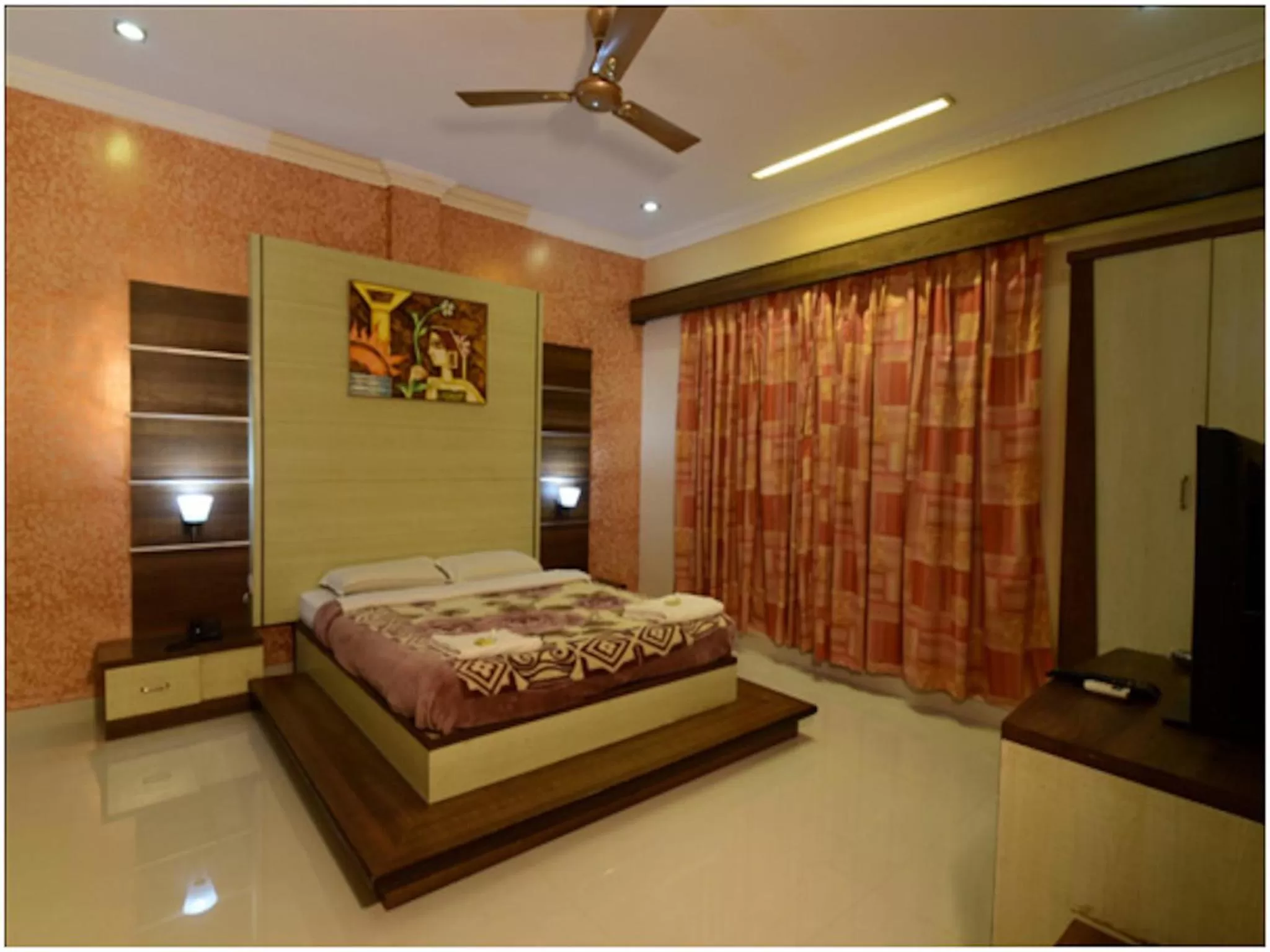 Bedroom, Bed in Hotel Ashlesh Manipal