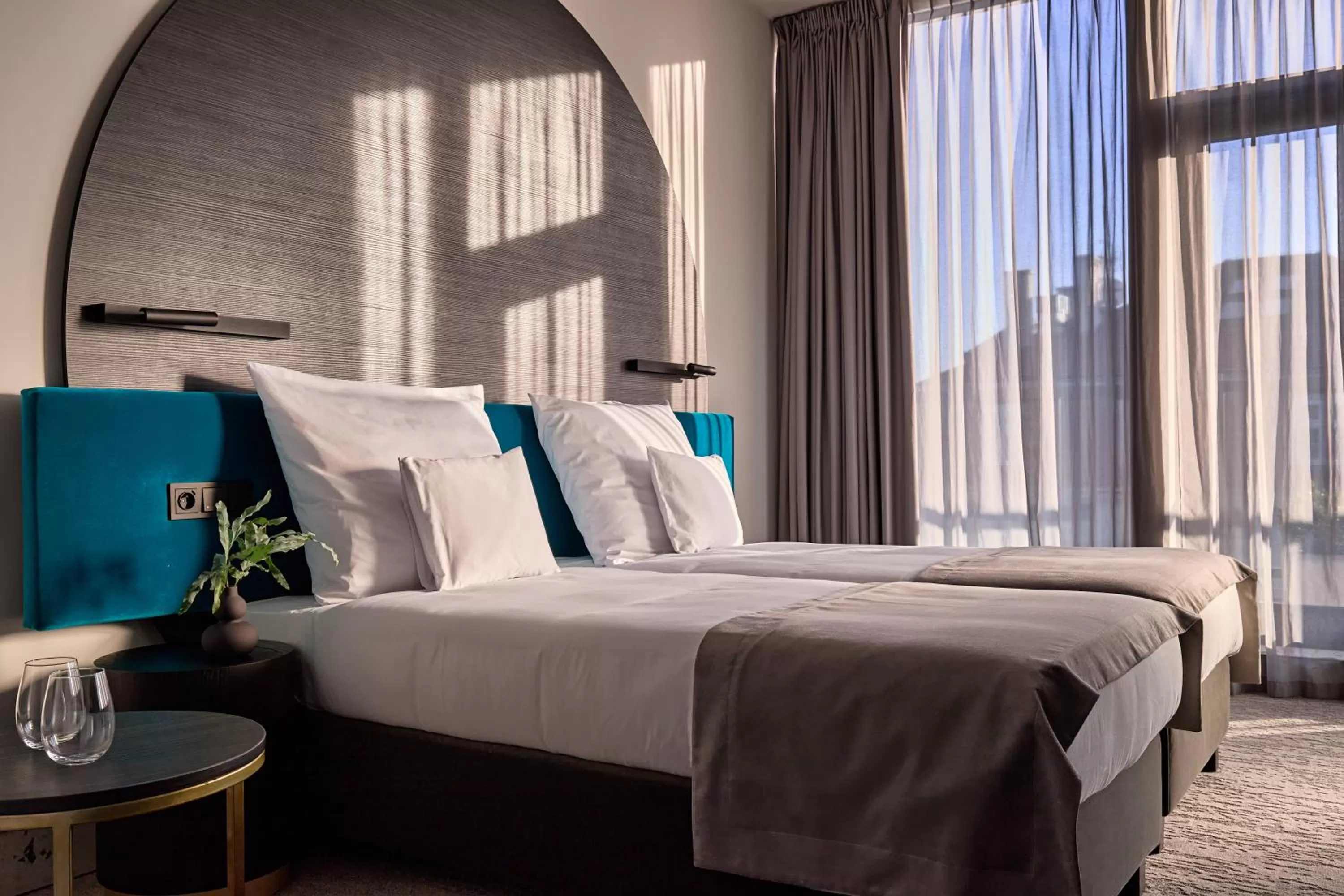 Bed in Hotel Liberté 33