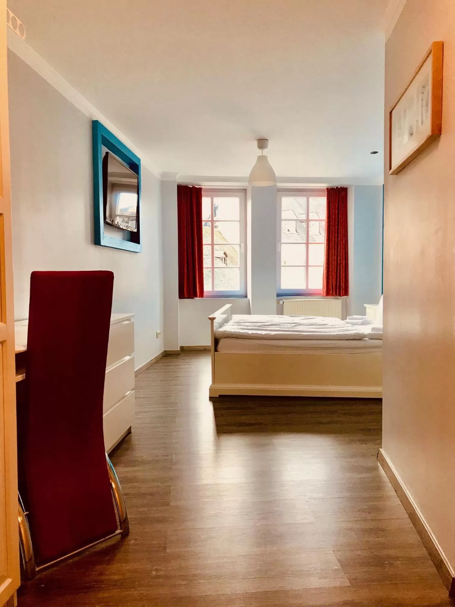 Photo of the whole room, Bed in Hotel am Markt