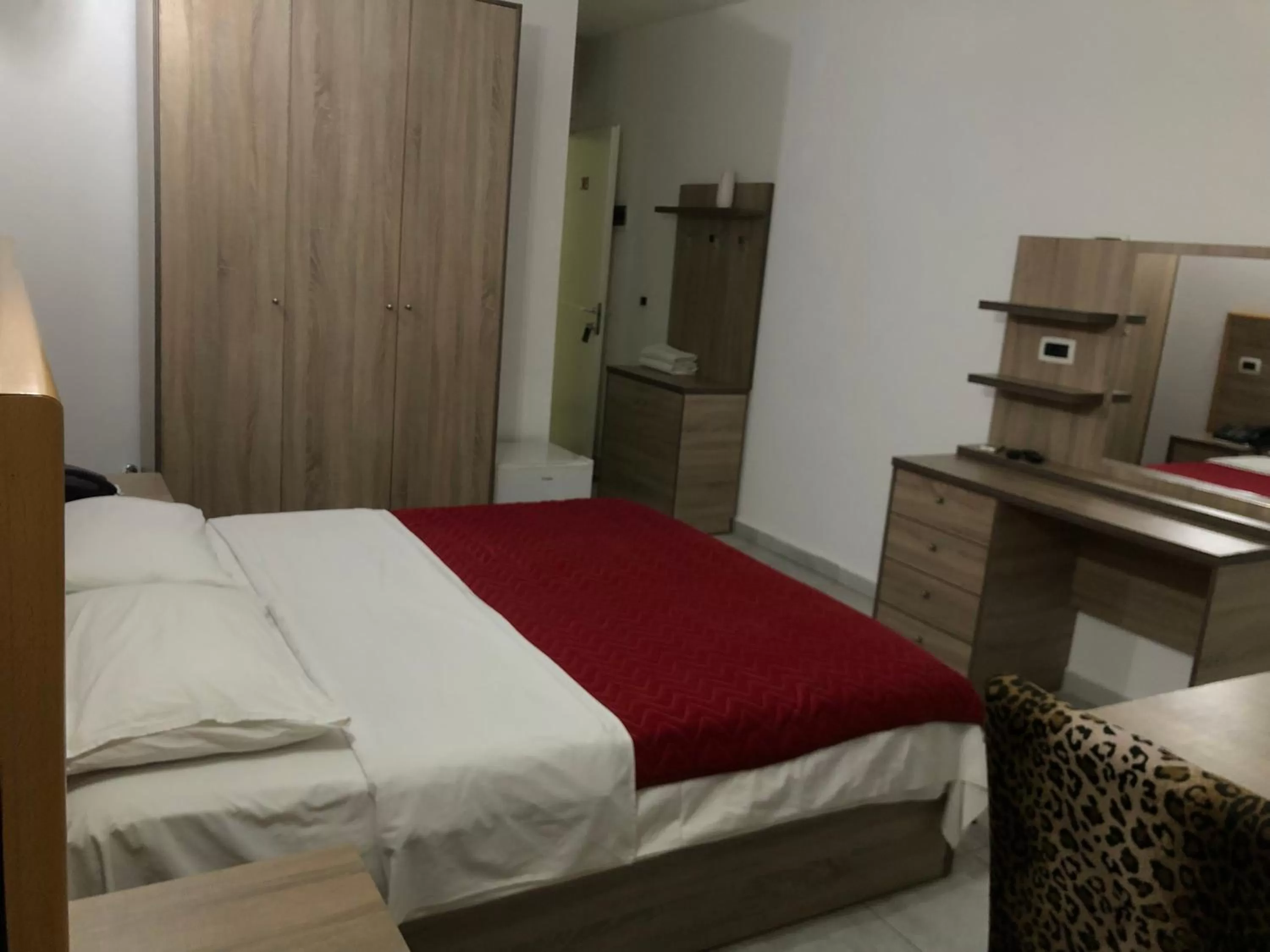 Bed in Hotel Pernoca