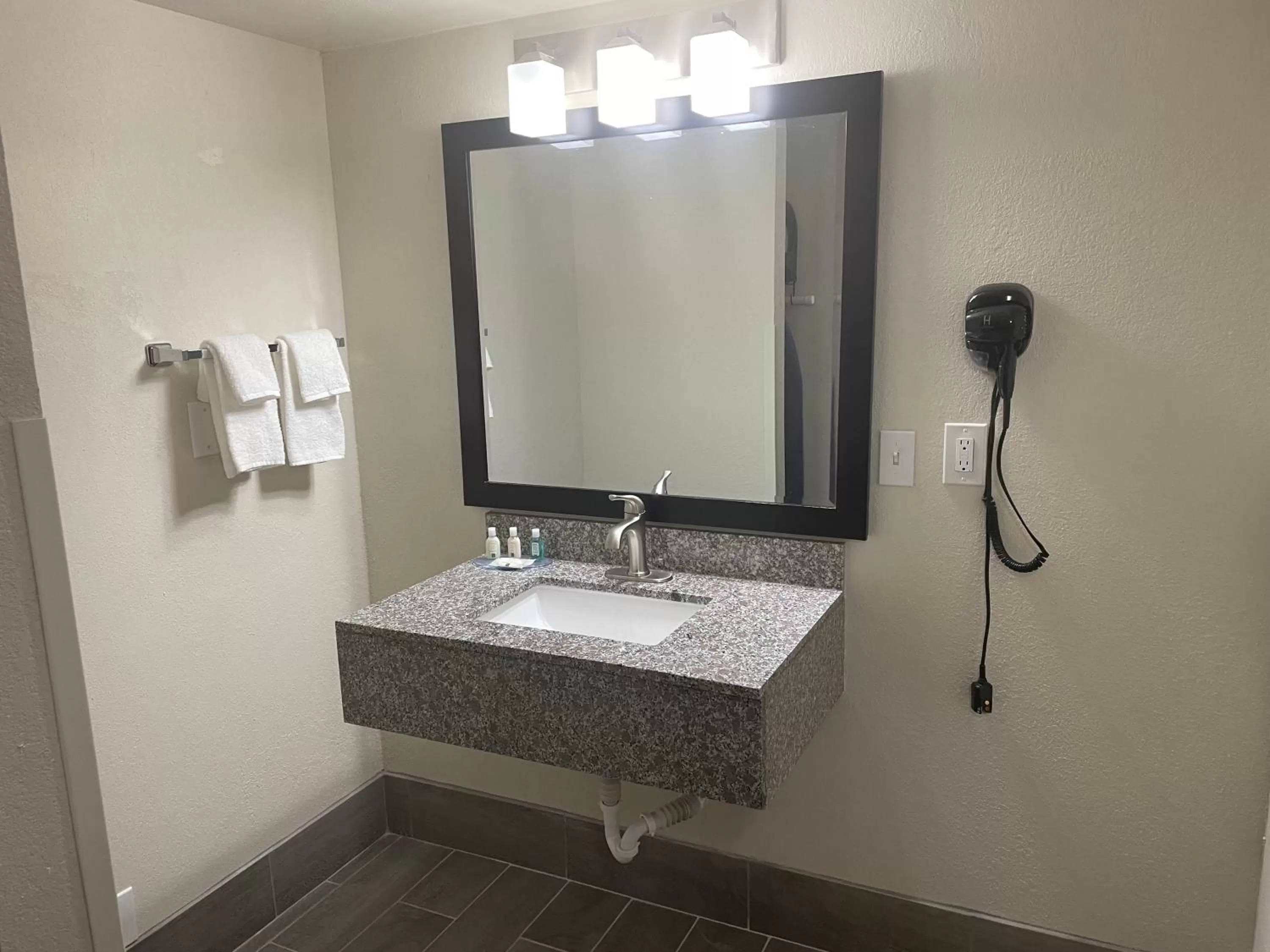 Bathroom in Quality Inn & Suites Spring Lake - Fayetteville near Fort Bragg