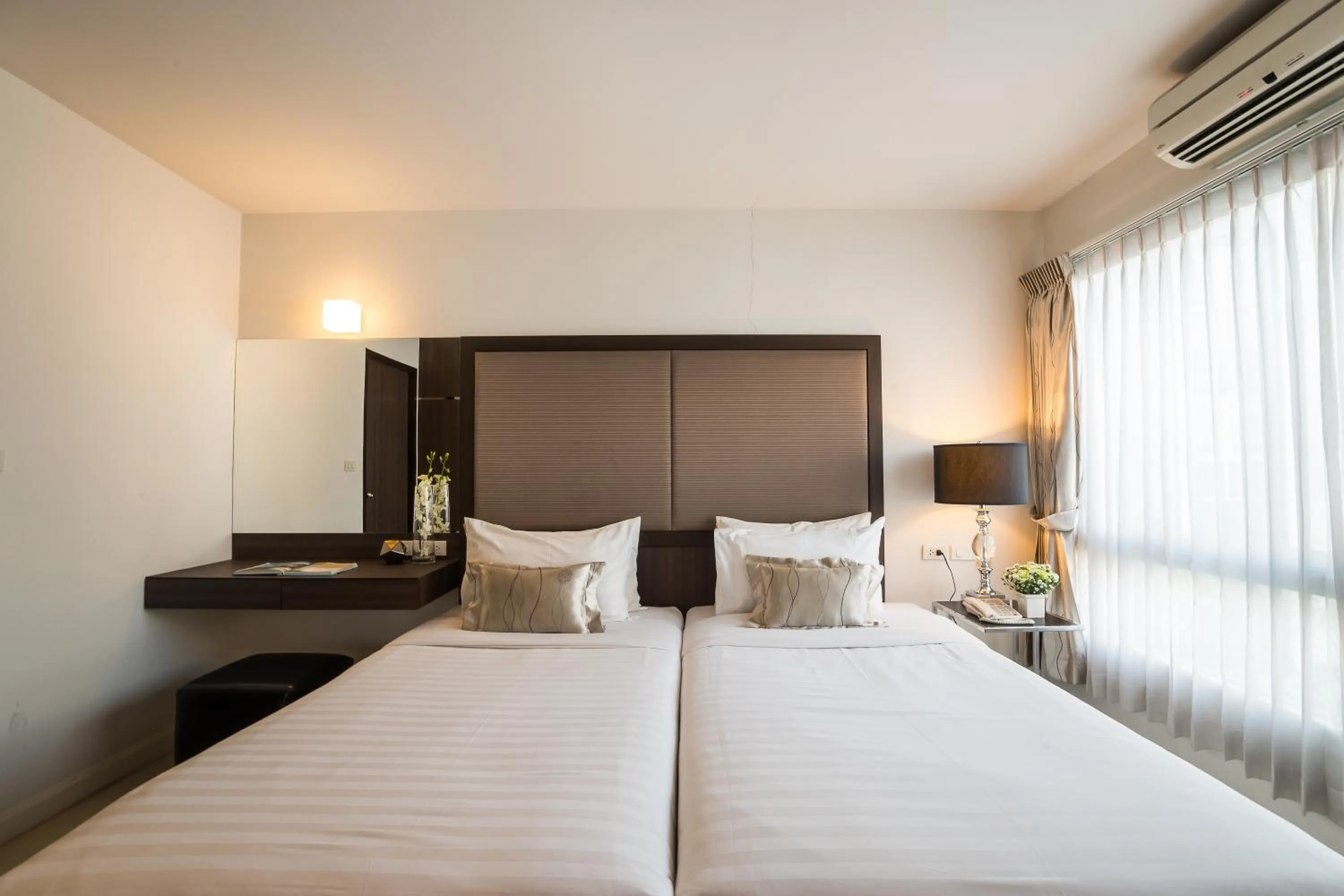 Day, Bed in Beyond Suite