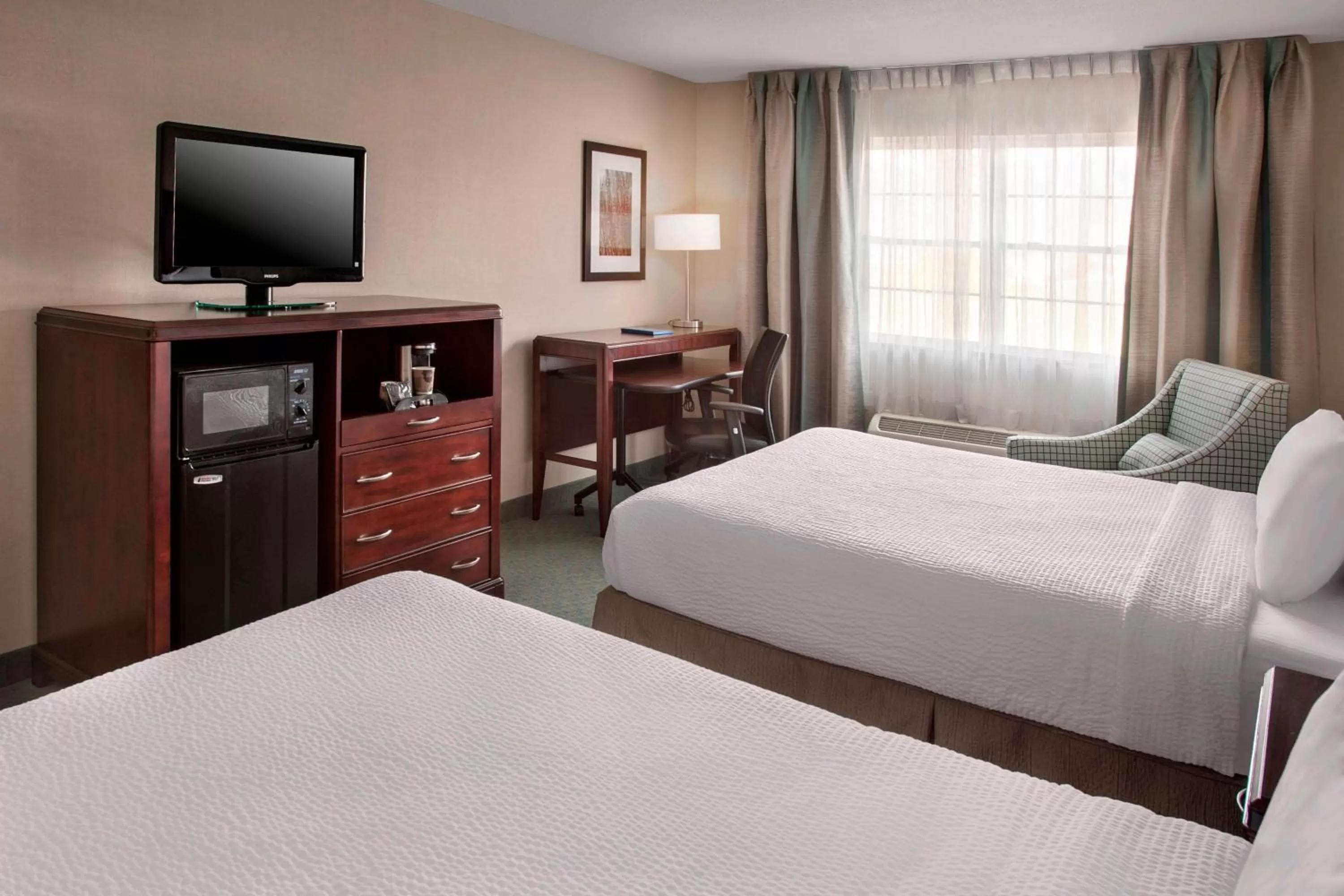 Queen Room with Two Queen Beds - Hearing Accessible in Fairfield Inn & Suites by Marriott Great Barrington Lenox/Berkshires