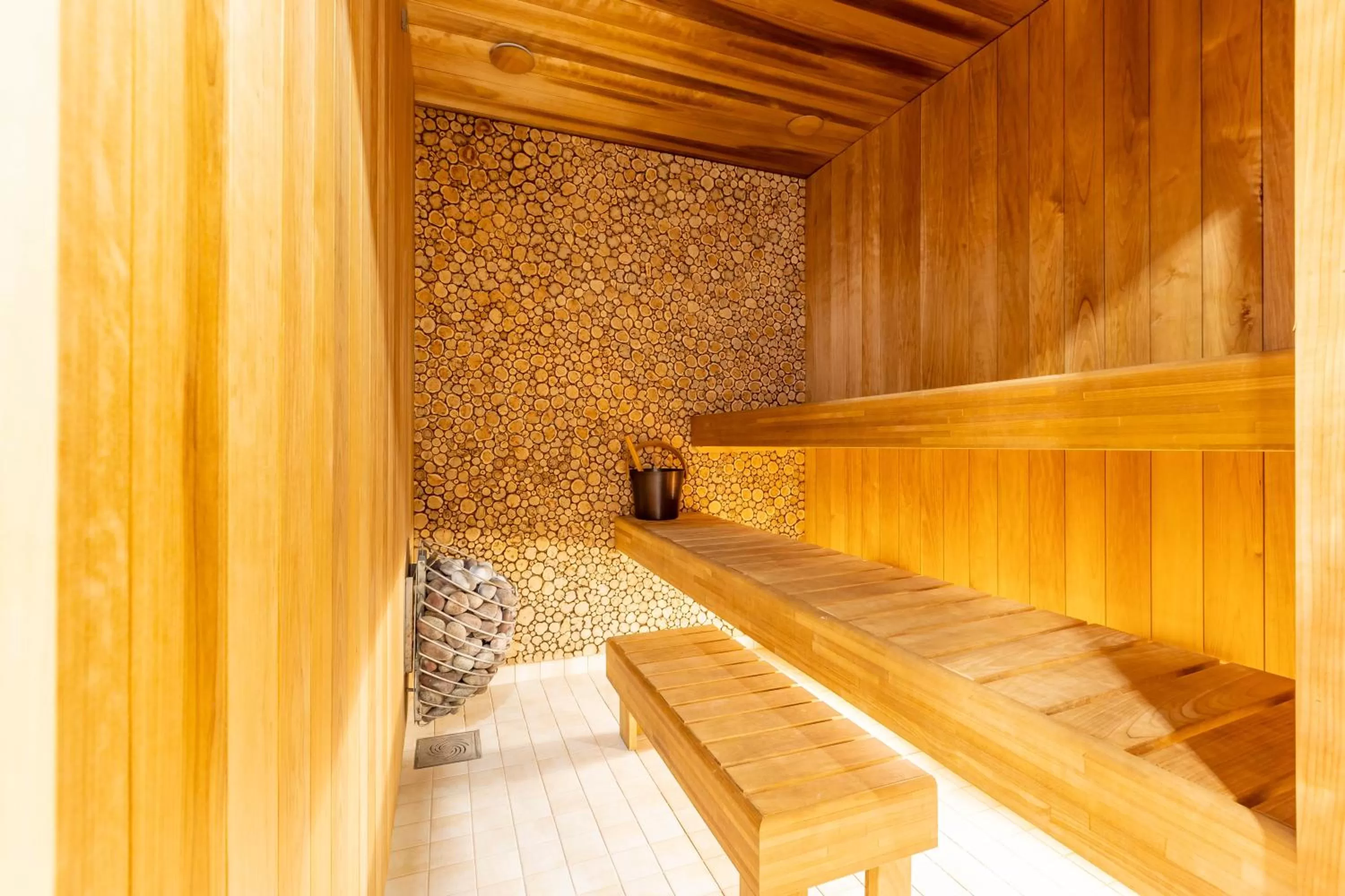 Sauna in Meri Seaside Hotel & SPA