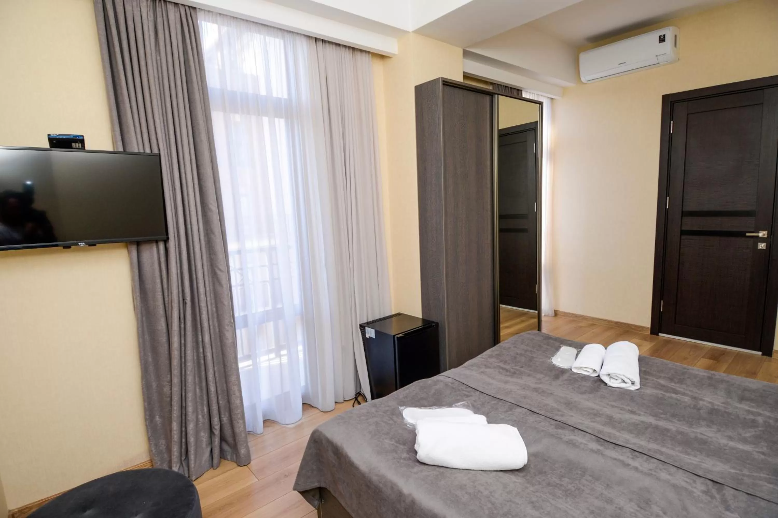 Bed in Hotel Avlabari Terrace