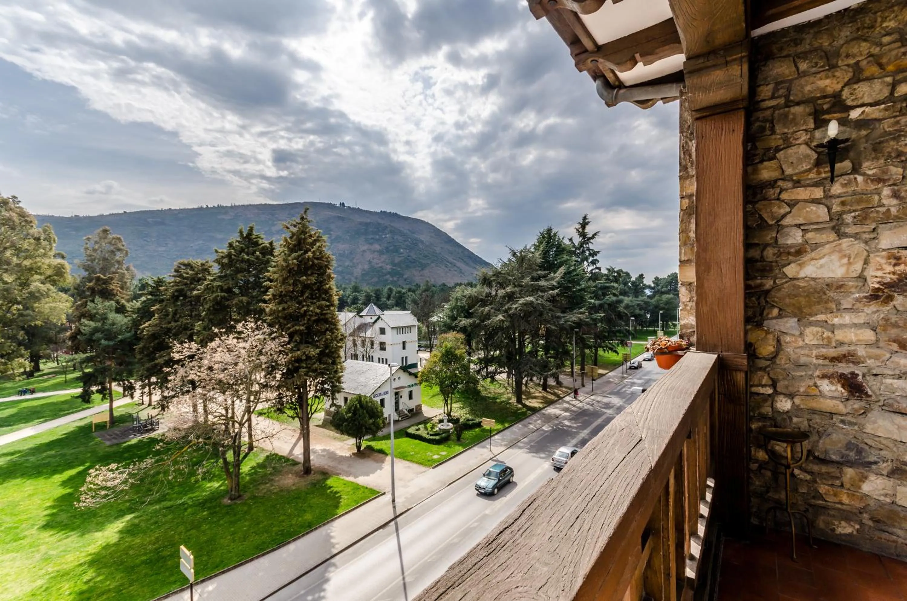 Balcony/Terrace in Hotel Temple Ponferrada