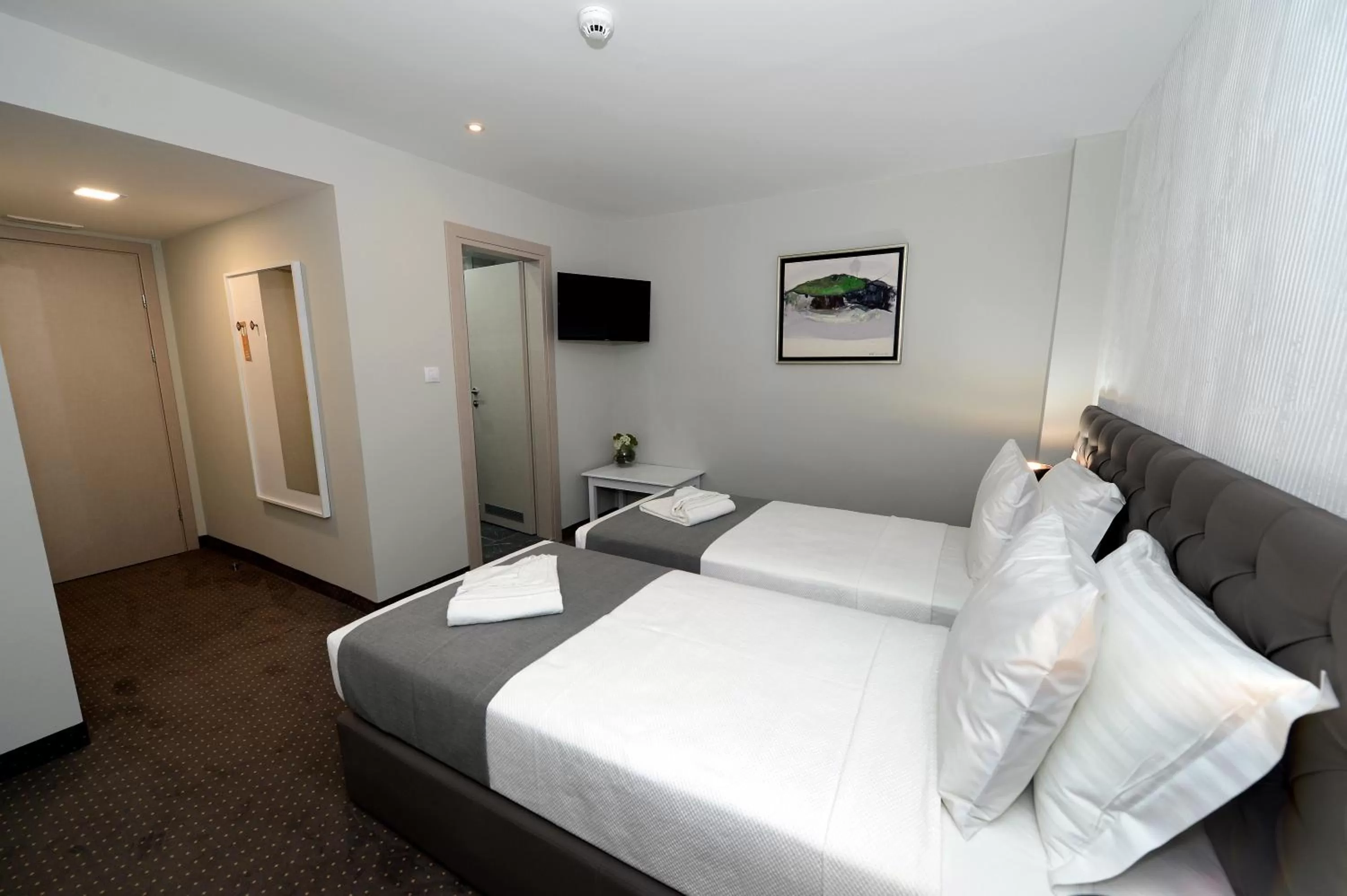 Bed in Hotel Alexandar II