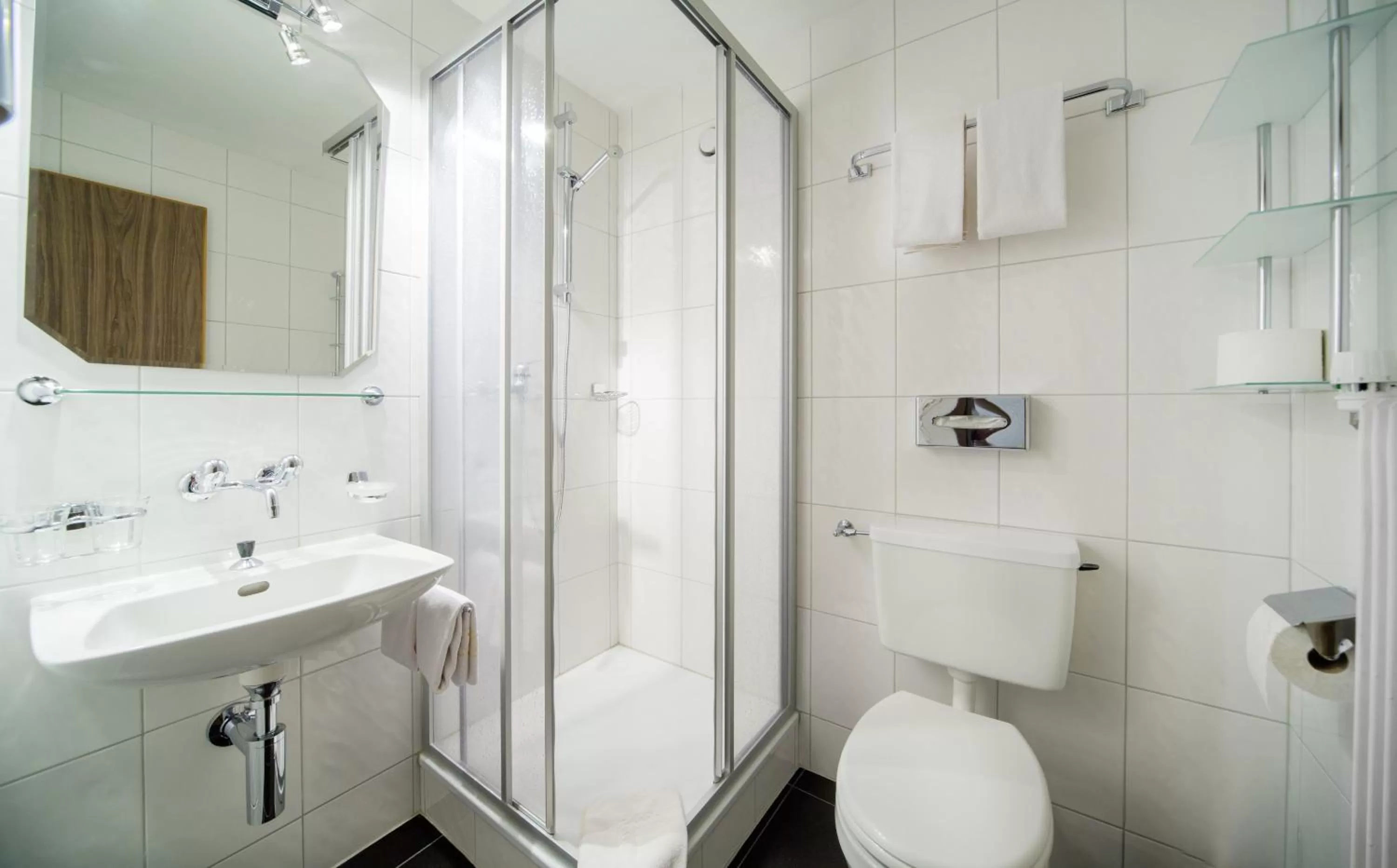 Shower in Wellness- und Schneesporthotel Christiania