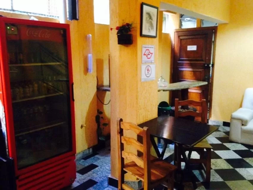 Seating area in Hotel Praça Orione