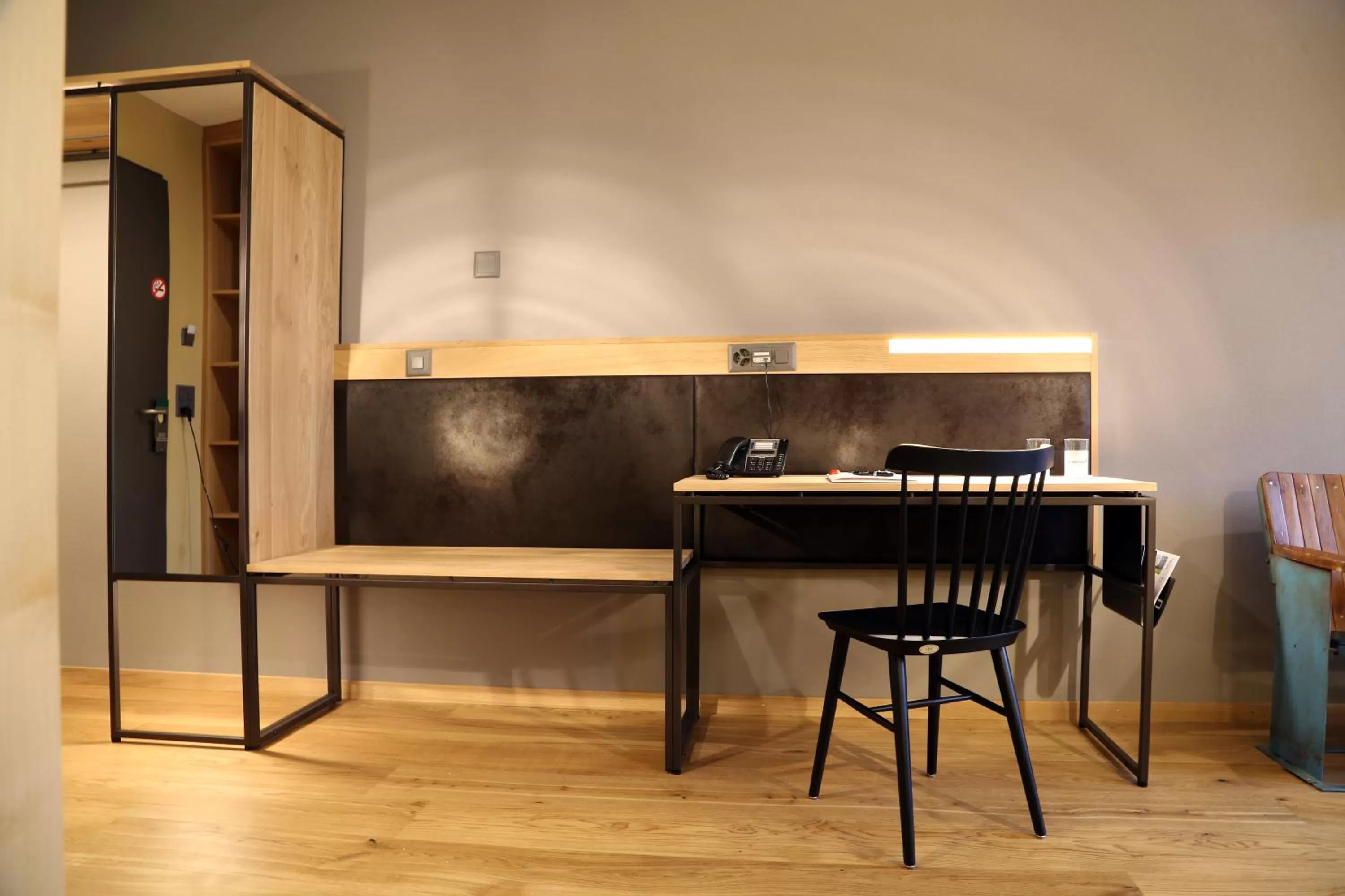 Decorative detail, Dining Area in Hotel Cinema 8