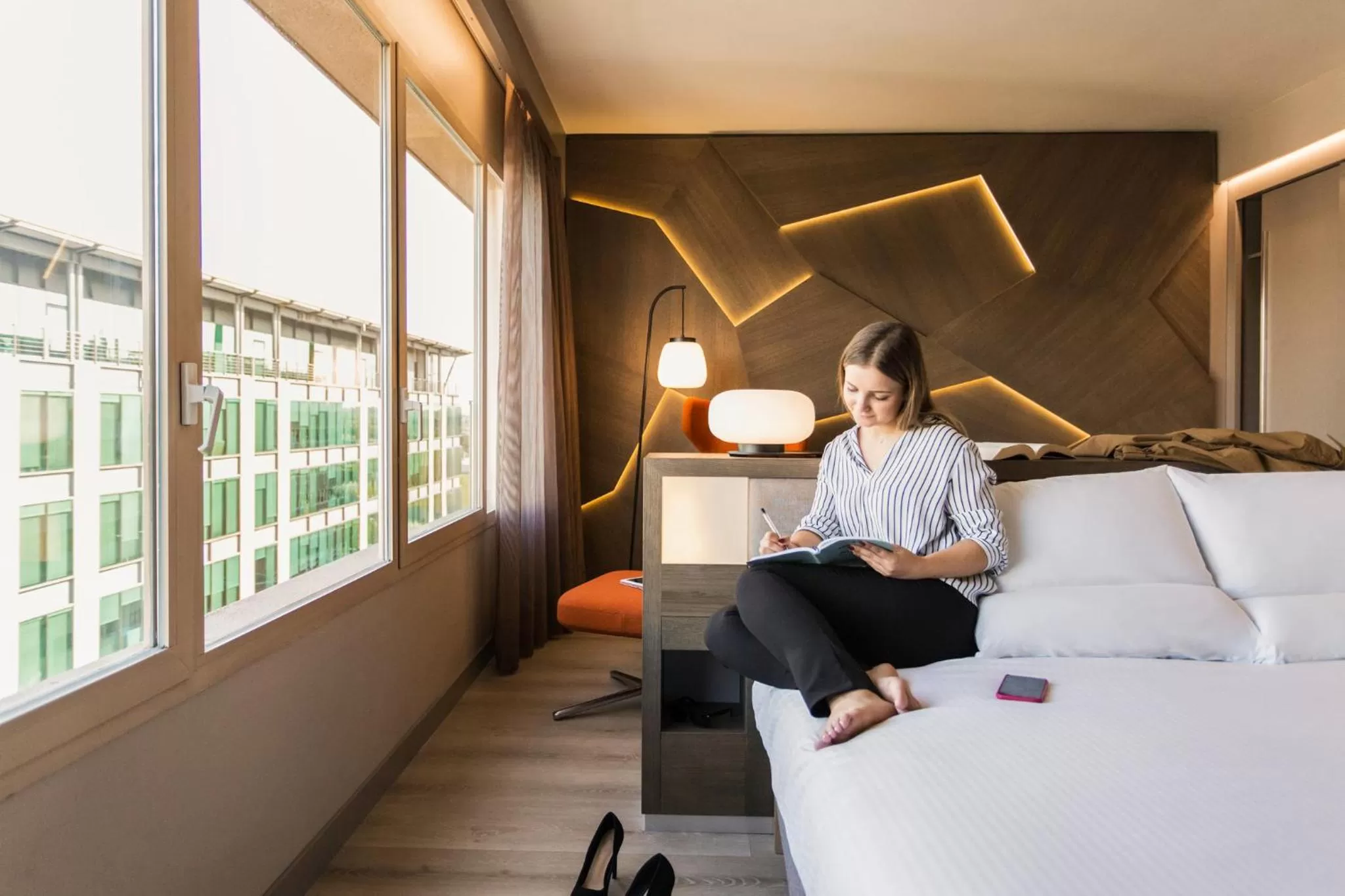 Bedroom, Bed in Novotel Campo De Las Naciones