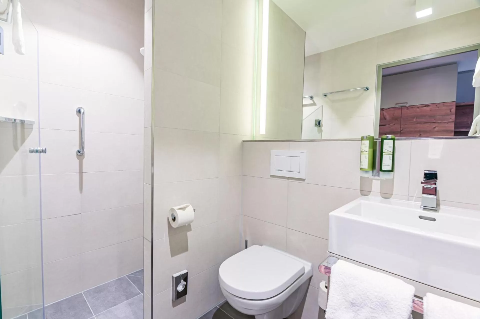 Toilet, Bathroom in feelMOOR - Gesundresort Bad Wurzach