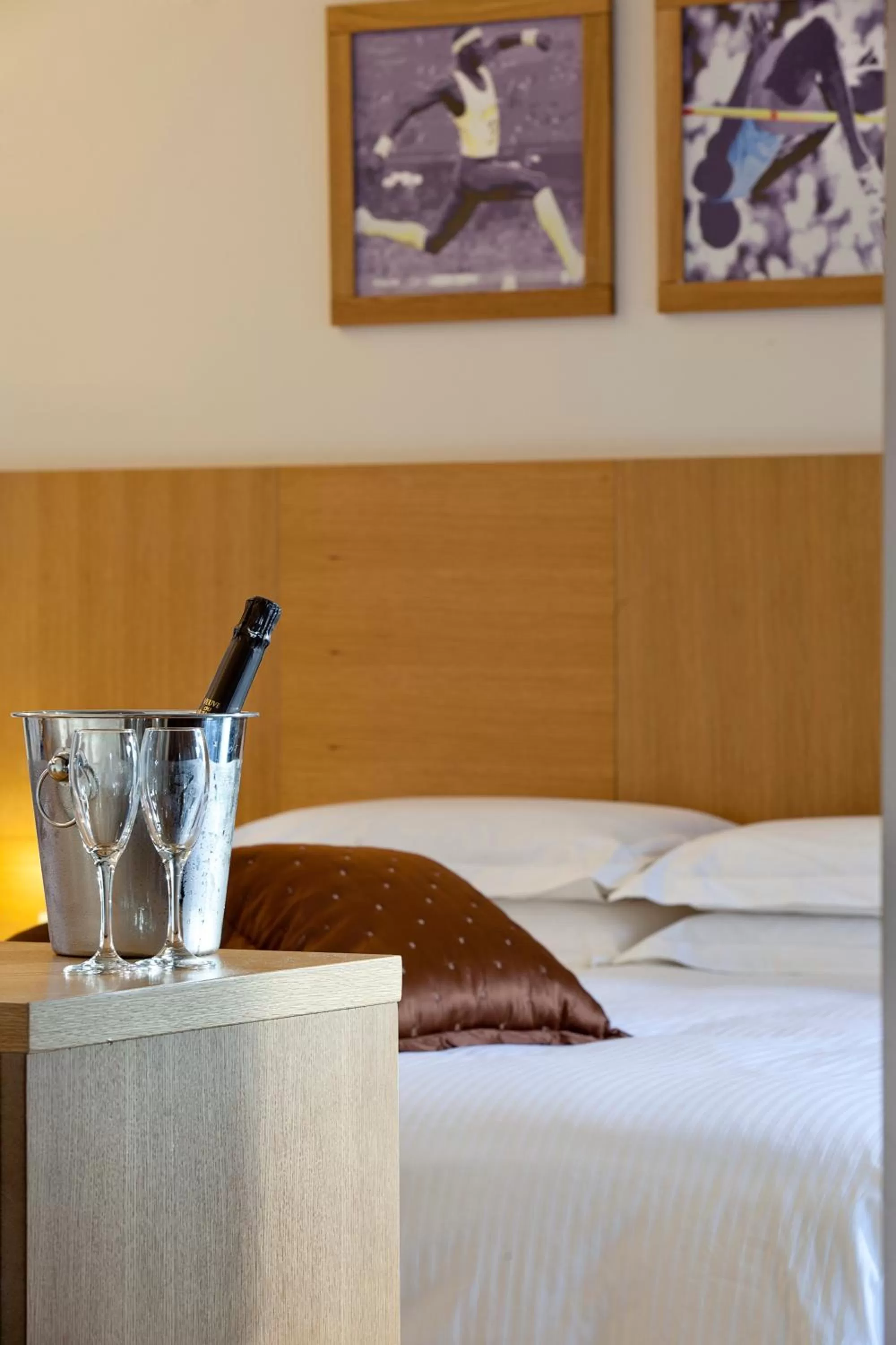 Bed in Civitel Olympic