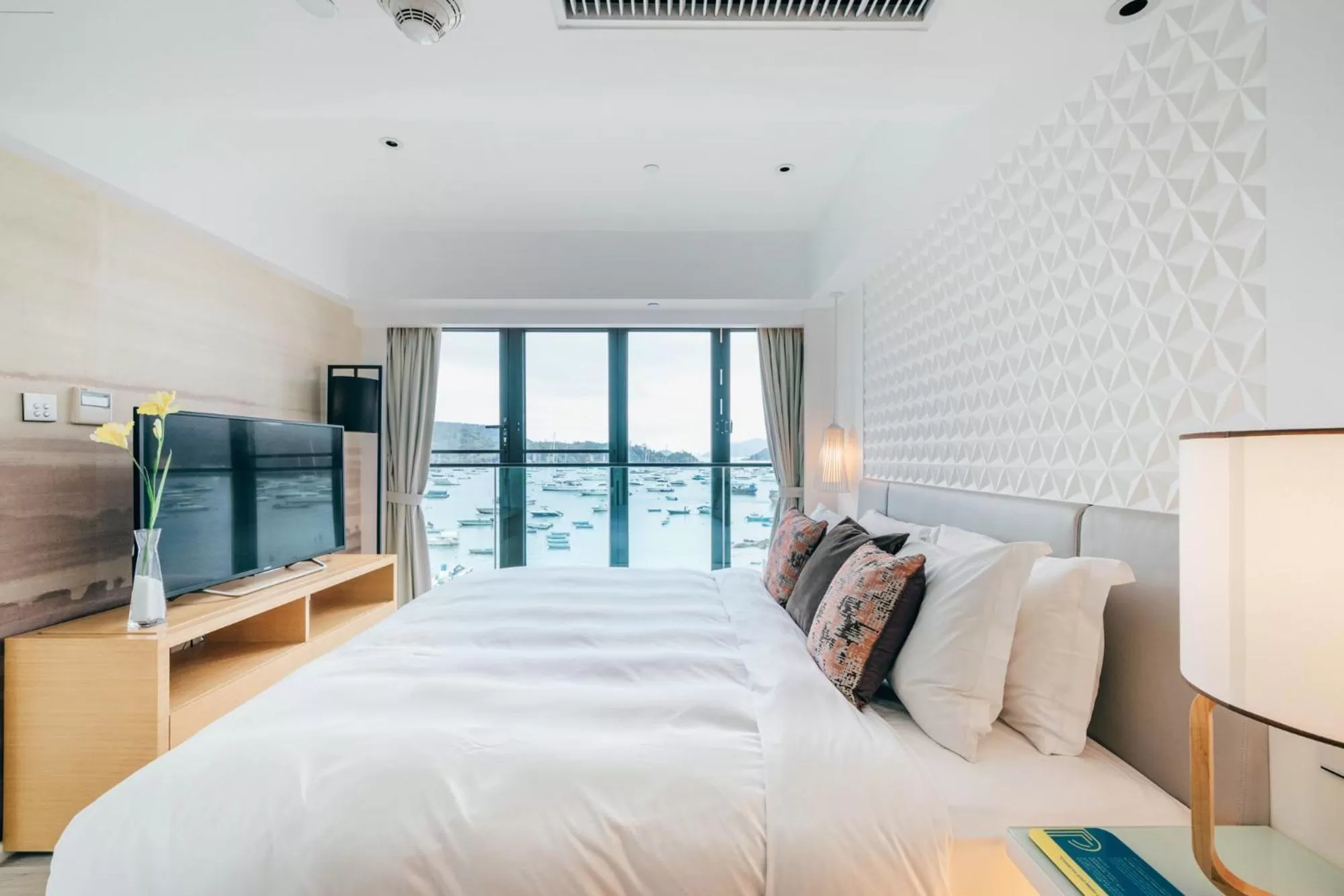 Bed in The Pier Hotel