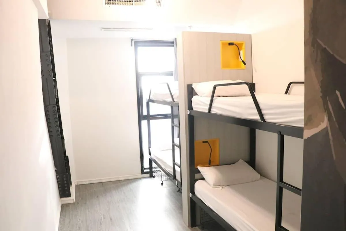 Photo of the whole room, Bed in Cinema Hostel Jerusalem