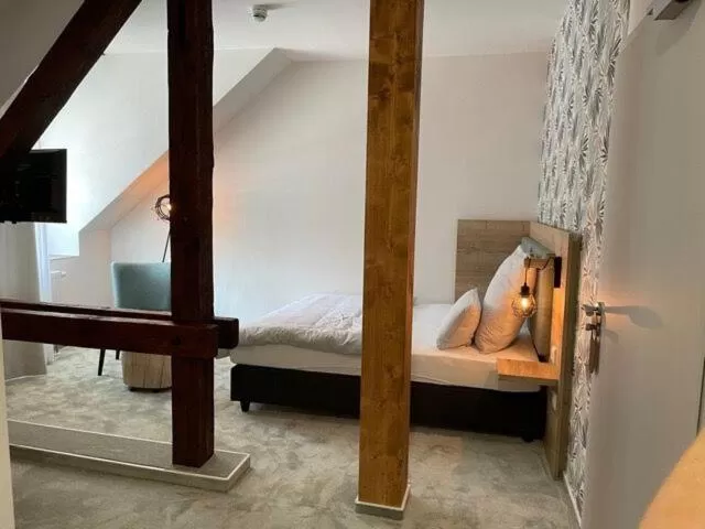 Bed in Hotel Le Filou