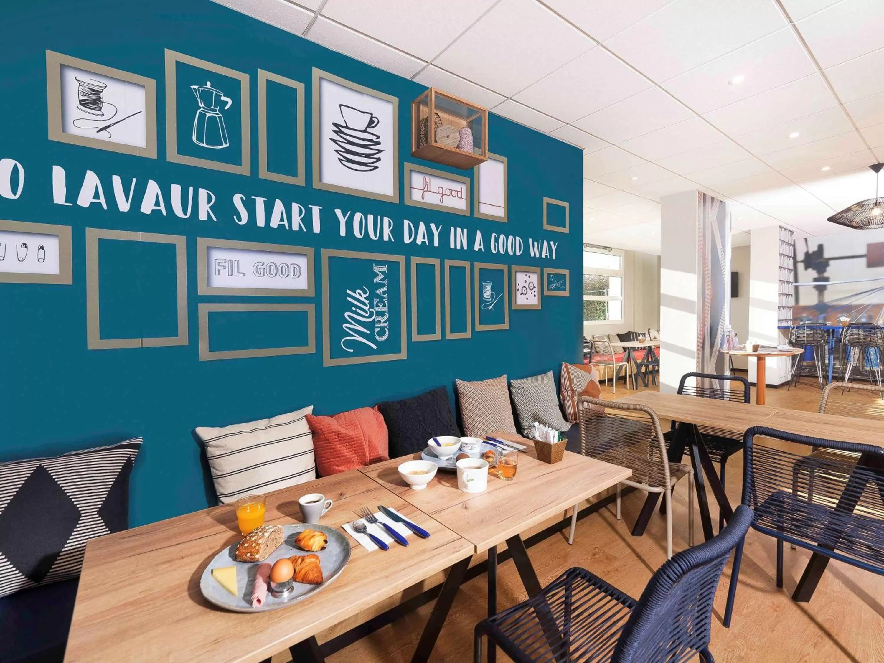 Restaurant/places to eat in ibis Styles Toulouse Lavaur