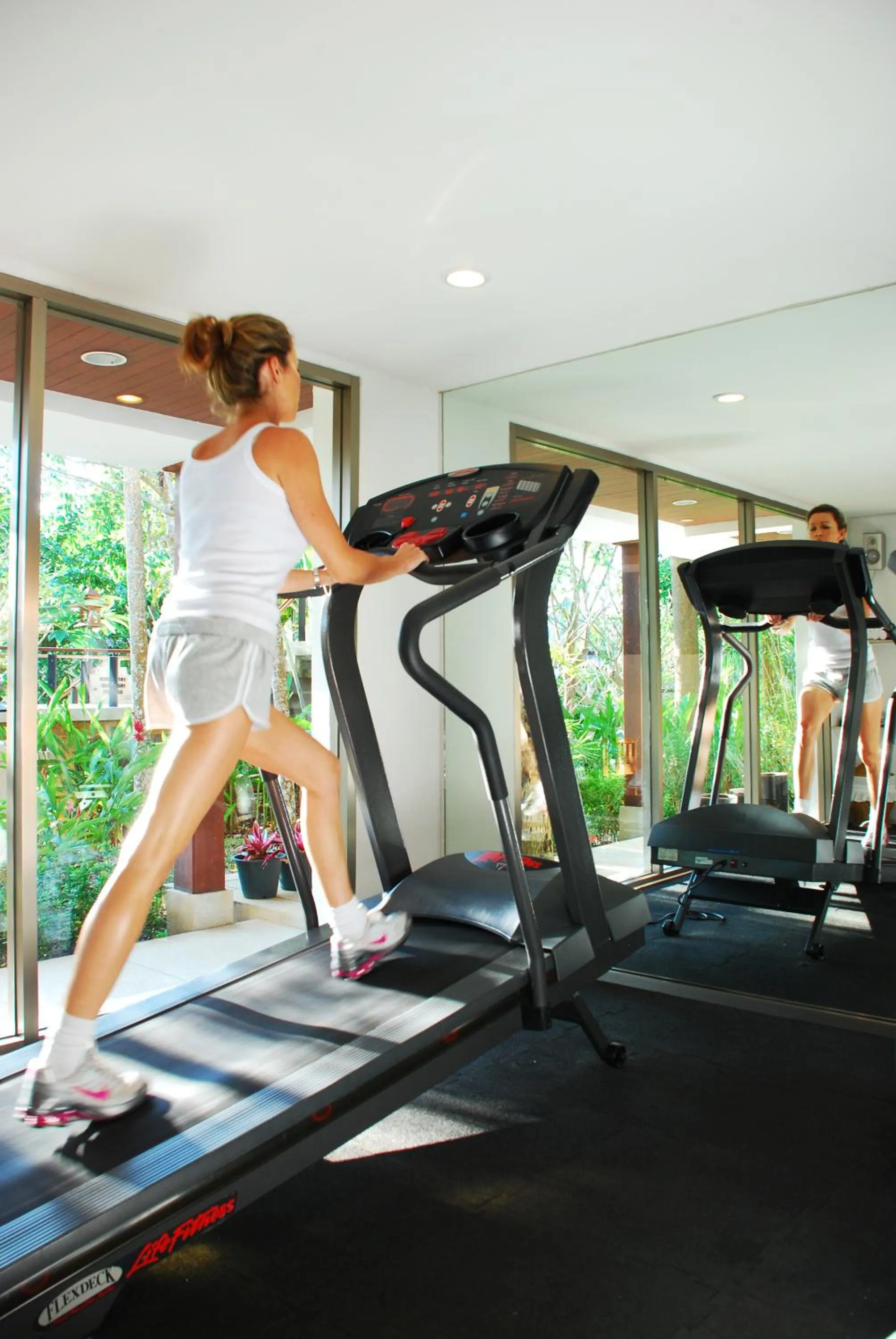 Fitness centre/facilities in Nakamanda Resort and Spa