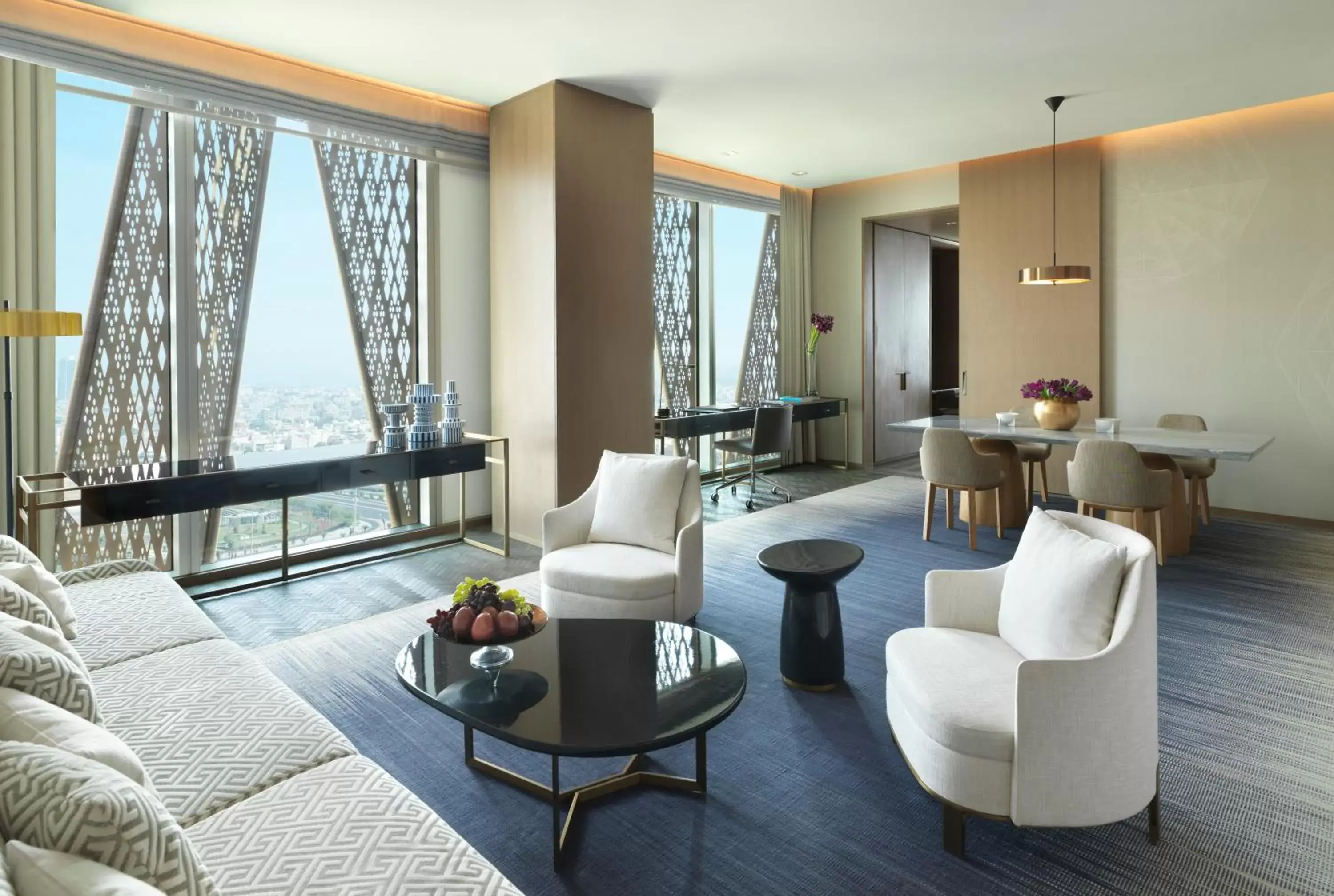 Diplomatic King Suite in Four Seasons Hotel Kuwait at Burj Alshaya Diplomatic King Suite in Four Seasons Hotel Kuwait at Burj Alshaya