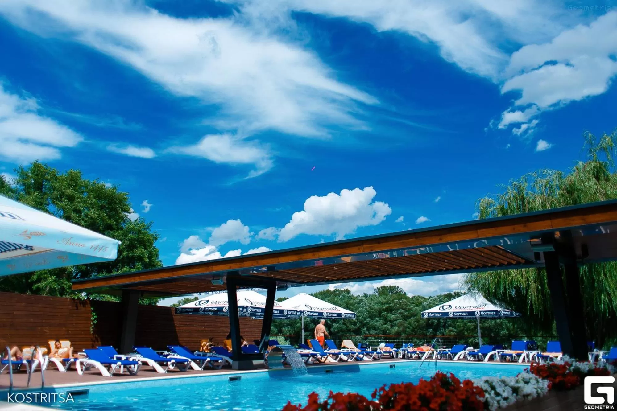 Swimming pool in RiverSide- Hotel and MICE