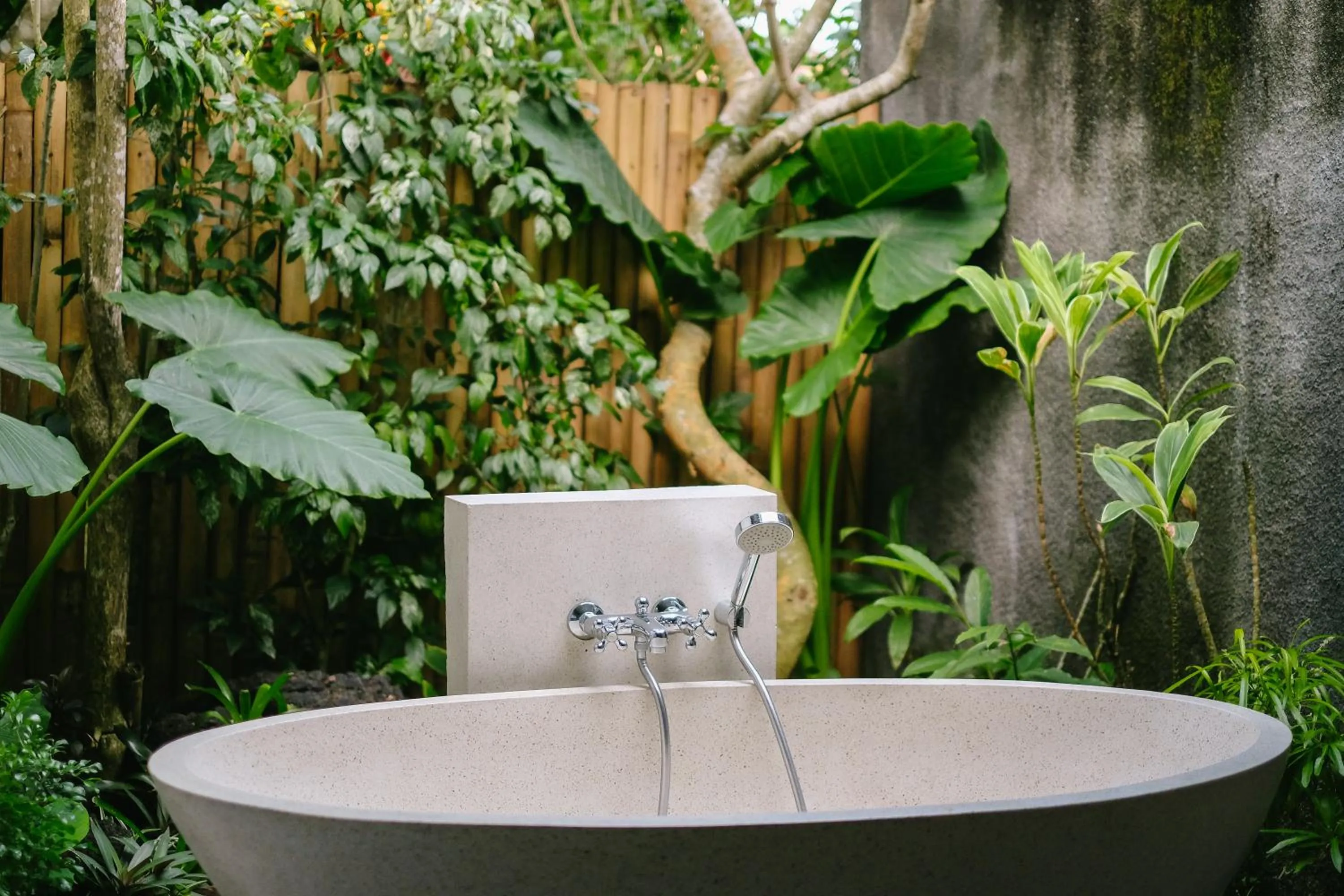 Bath in Sativa Villas Ubud with Private Pool