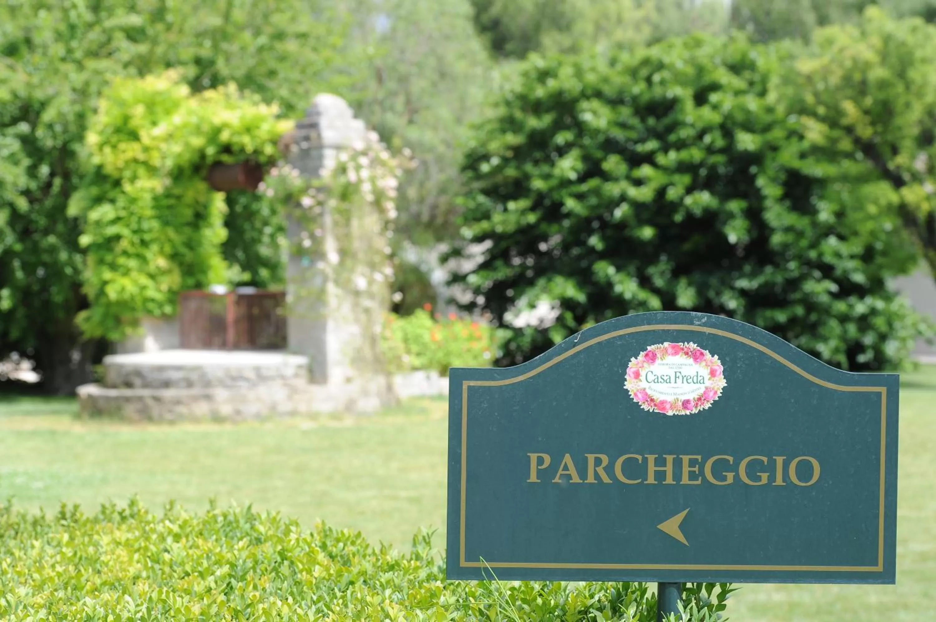 Area and facilities in Casa Freda