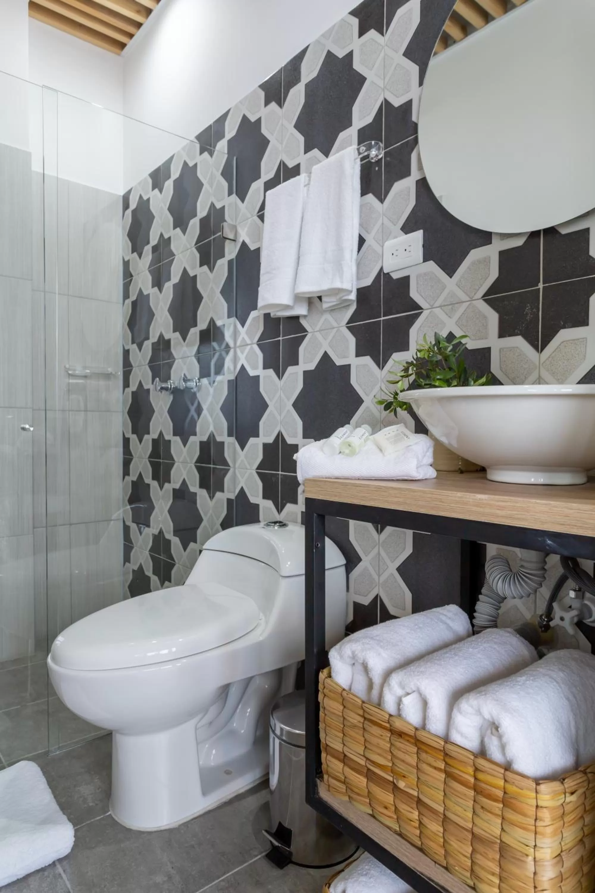 Bathroom in Hotel Lexum Estadio