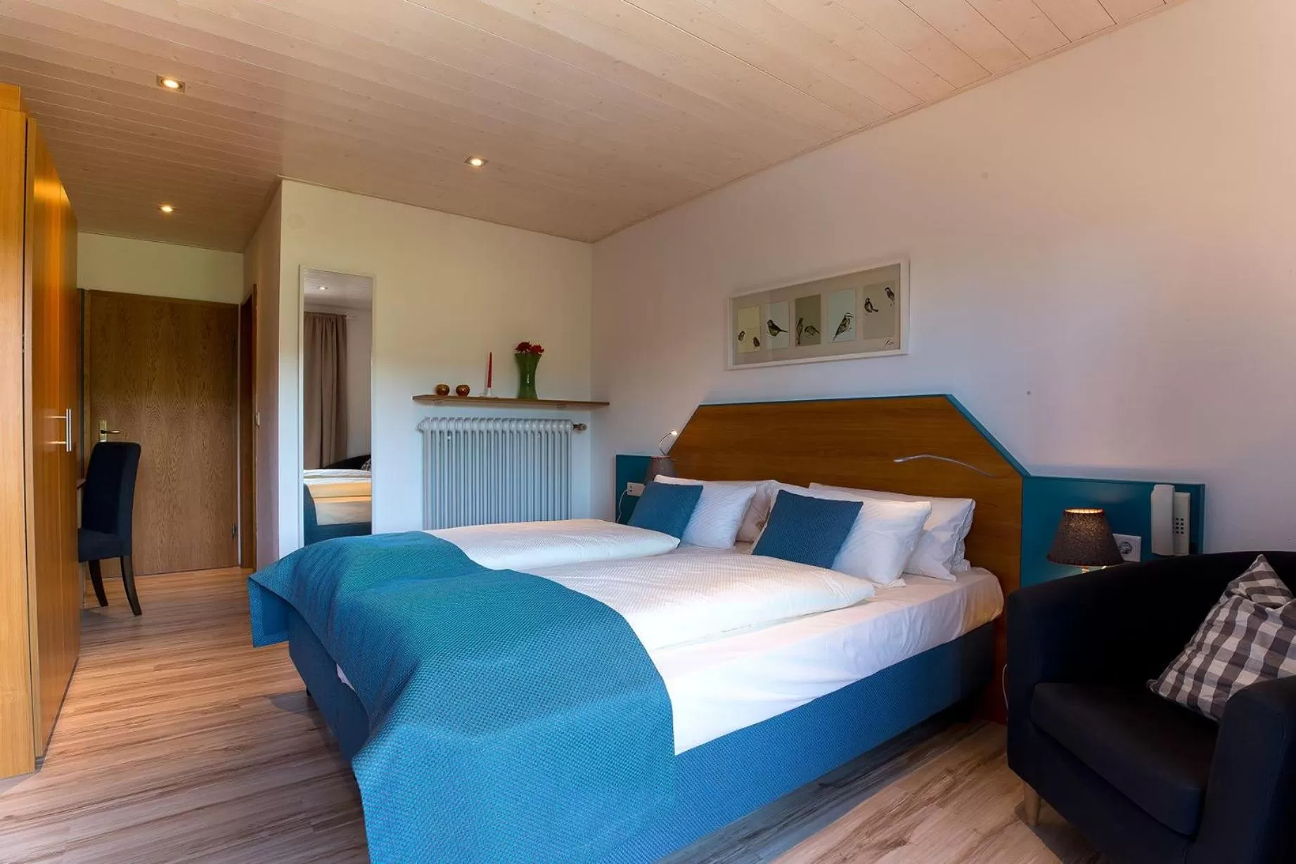 Bed in Landgasthof Hotel Pröll