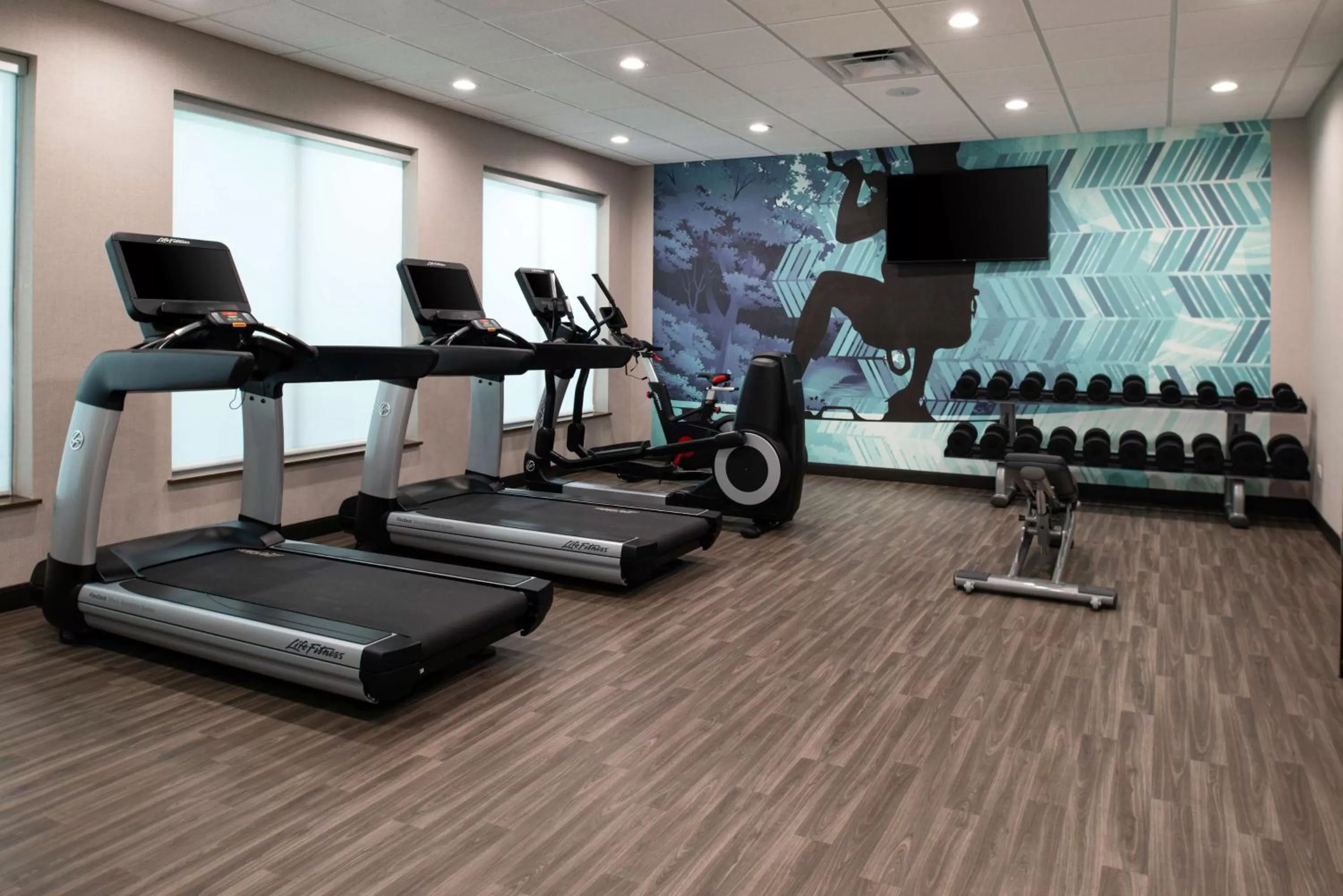 Fitness centre/facilities in Hyatt Place Dallas/Rockwall