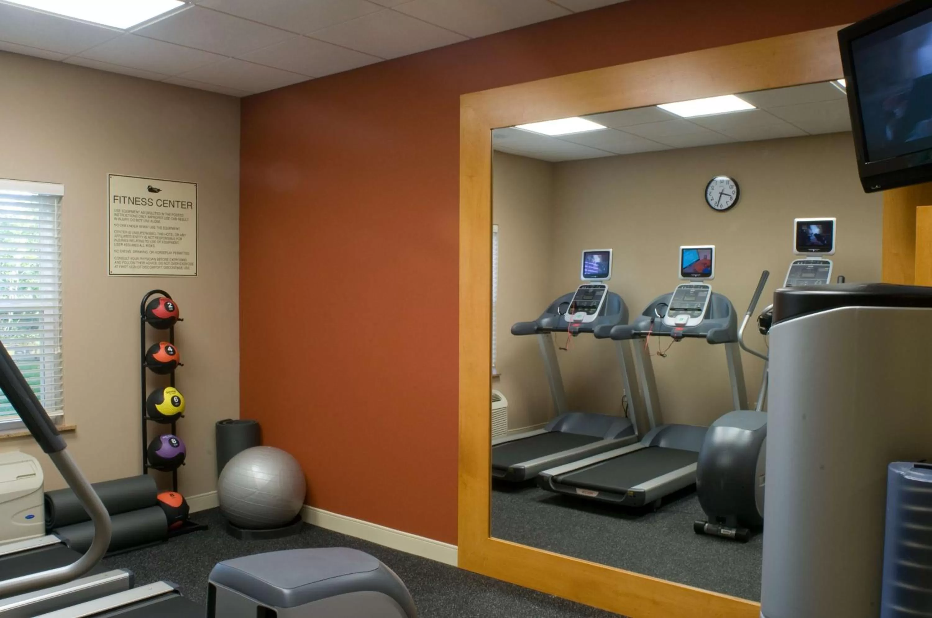 Fitness centre/facilities in Homewood Suites by Hilton Dover