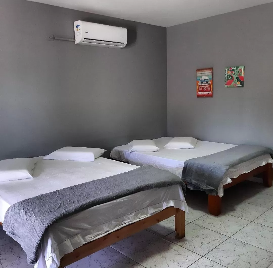 Bed in Santa Helena Pousada